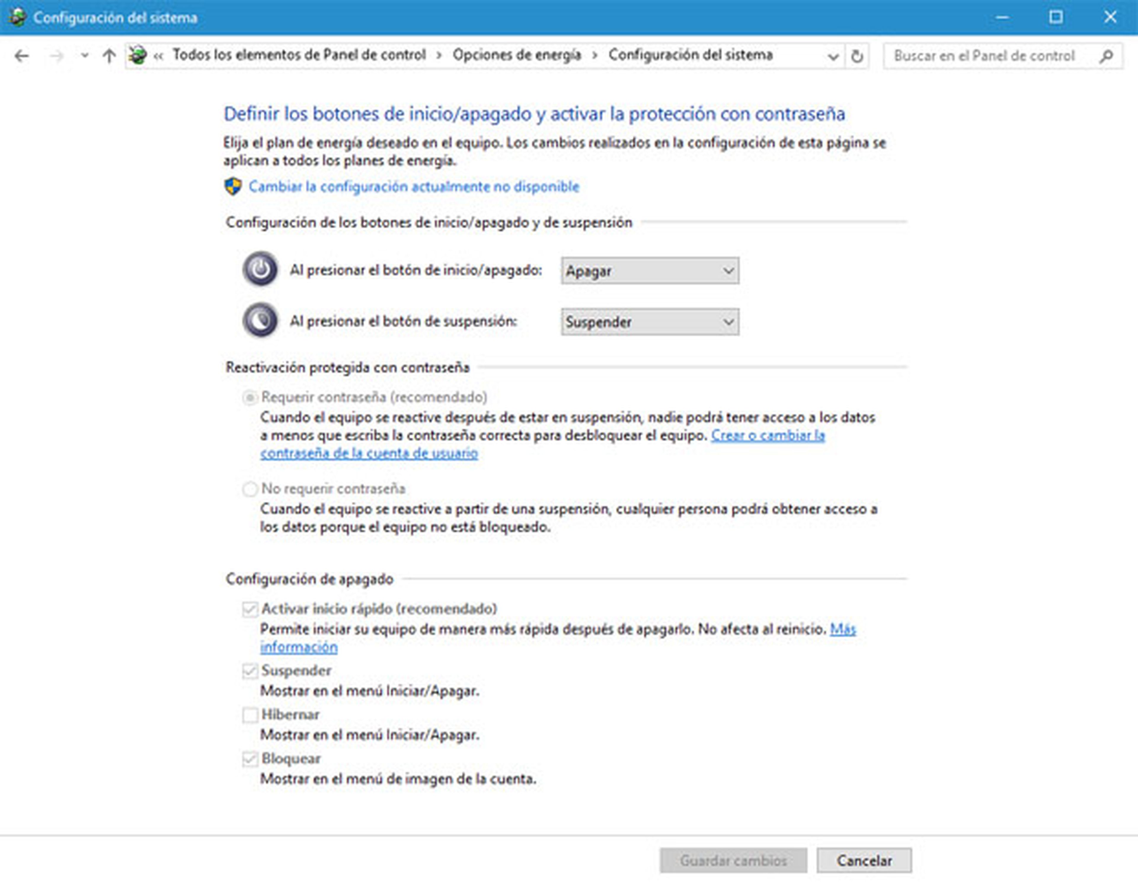 Cómo activar el arranque rápido en Windows 10