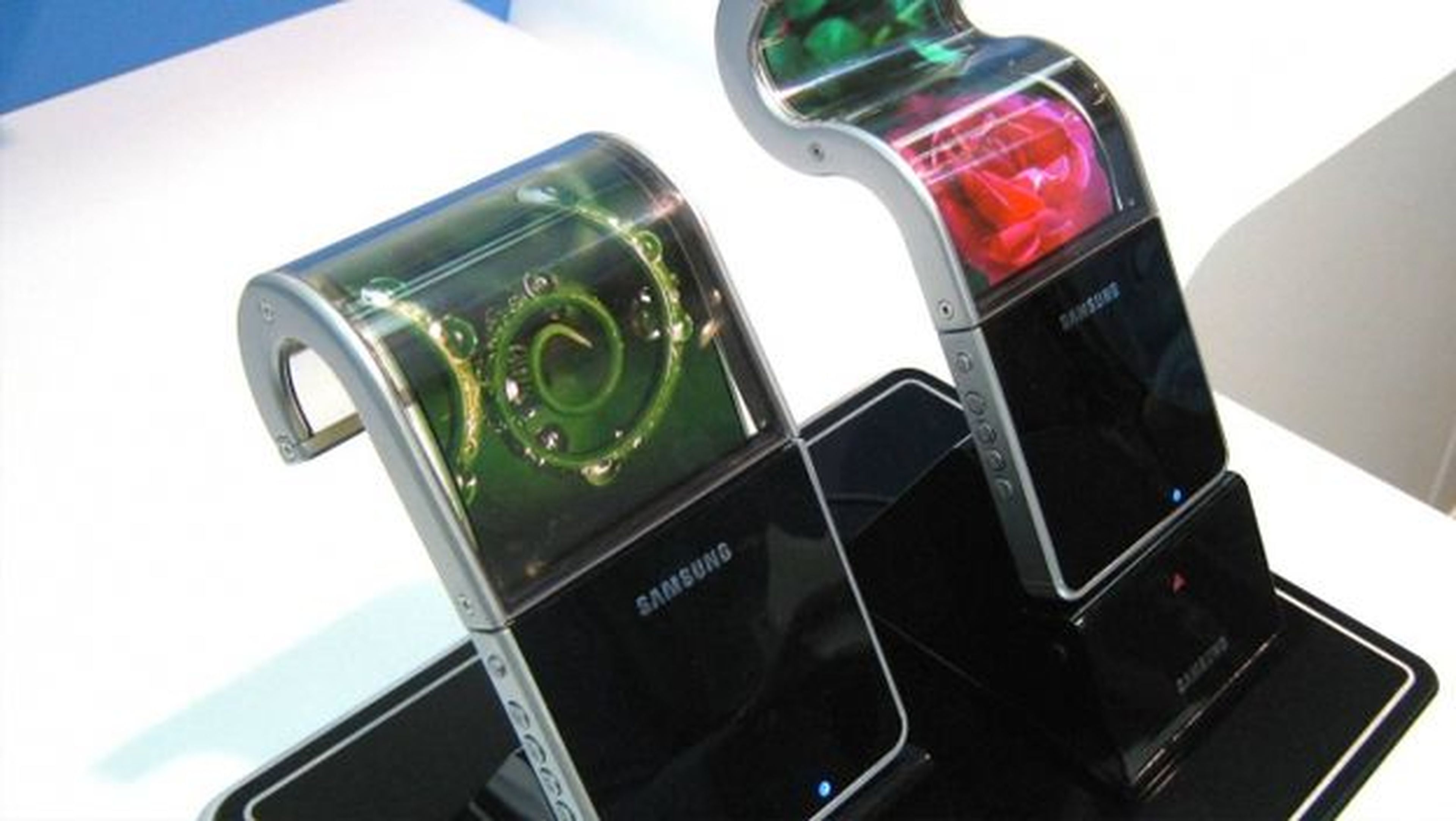 Móviles flexibles de Samsung