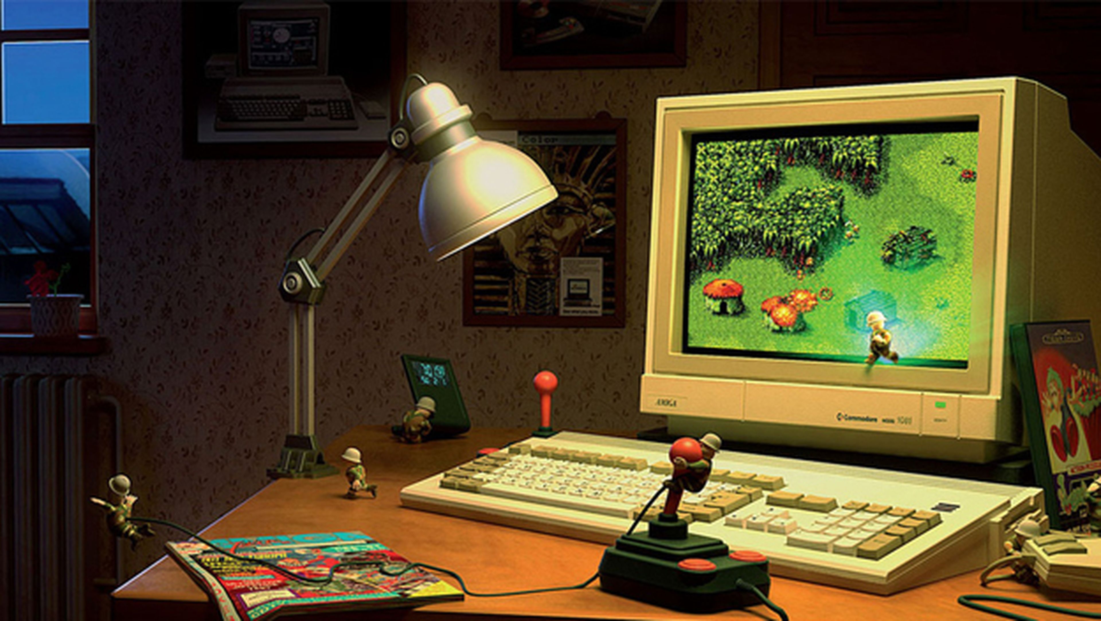 Любимая компьютерная игра рассказ. Commodore amiga игры. Commodore Vic-20 с монитором. Игры на компьютер. Компьютер в стиле ретро.