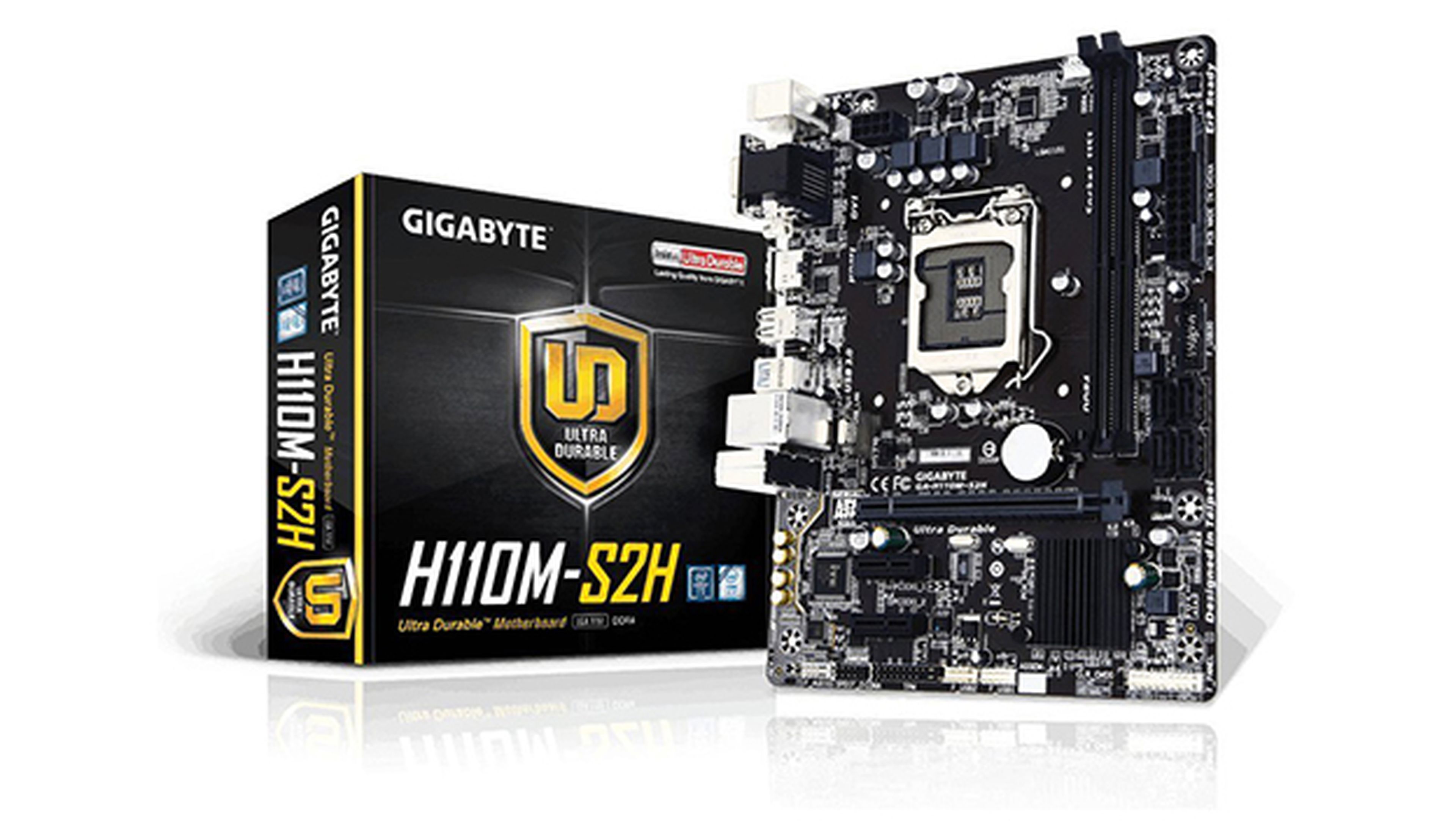 Gigabyte H110M S2H para la mejor configuración de pc gamer por menos de 600 euros
