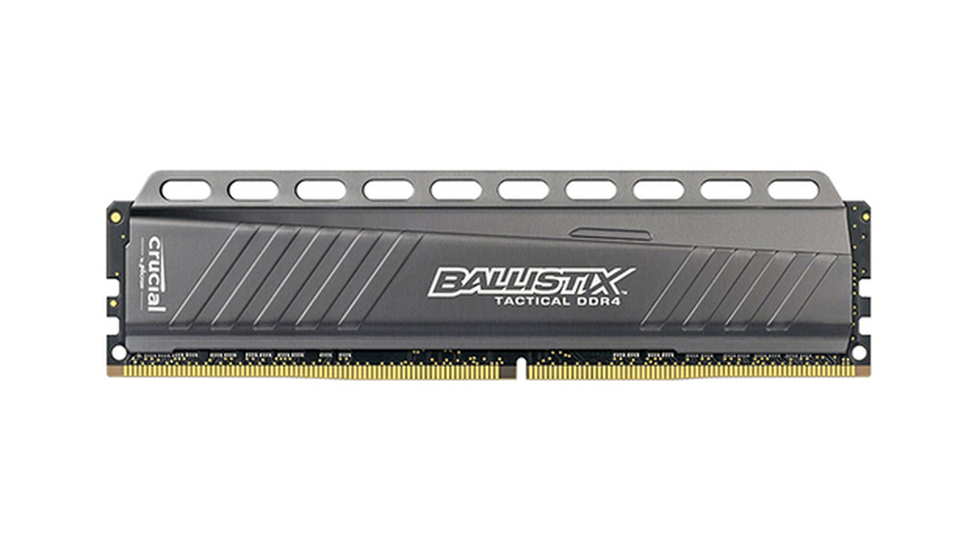 Crucial Ballistix Tactical DDR4 para la mejor configuración de pc gamer por menos de 600 euros