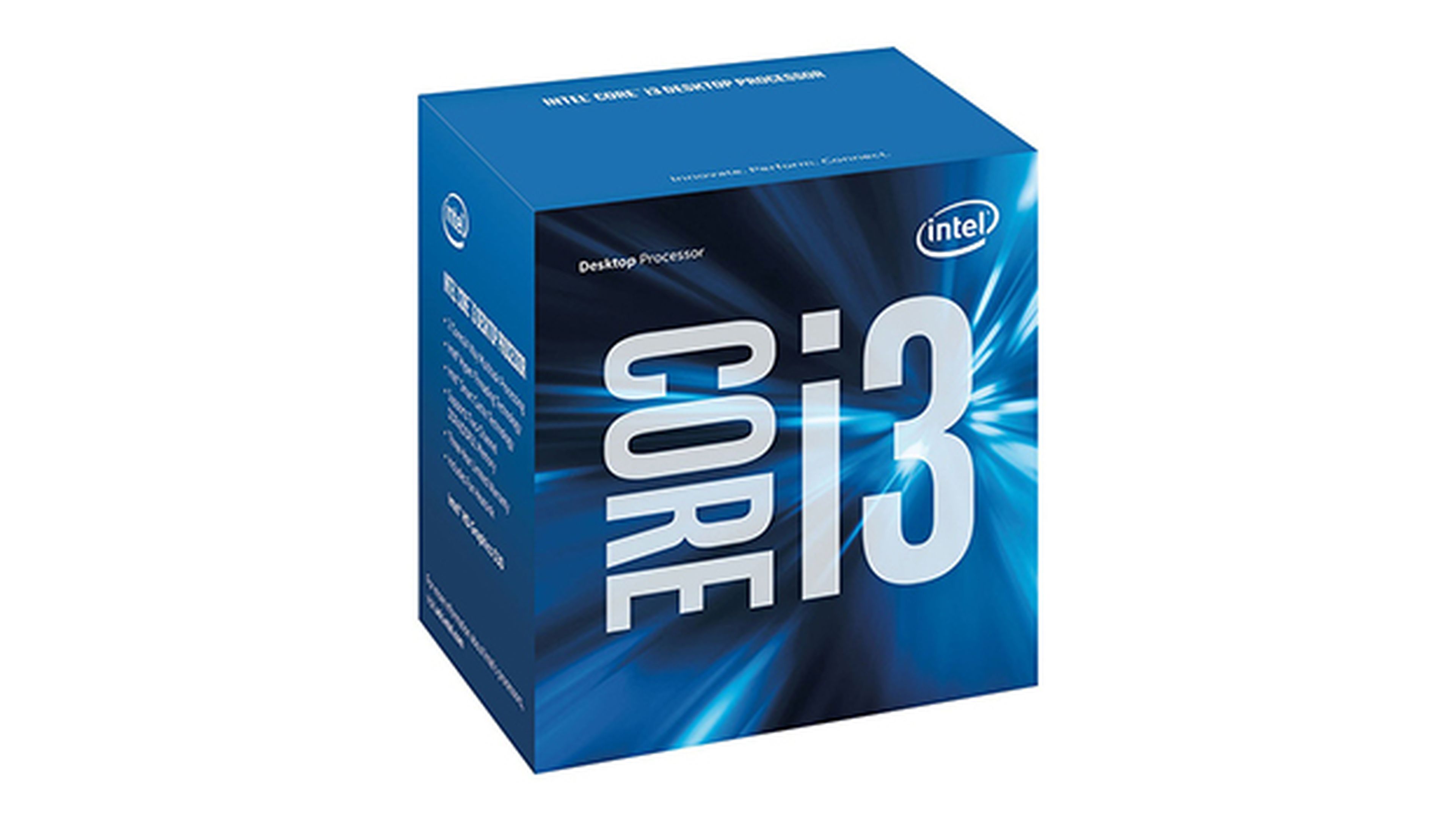 Procesador Intel Core i3 6100 para la mejor configuración de pc gamer por menos de 600 euros