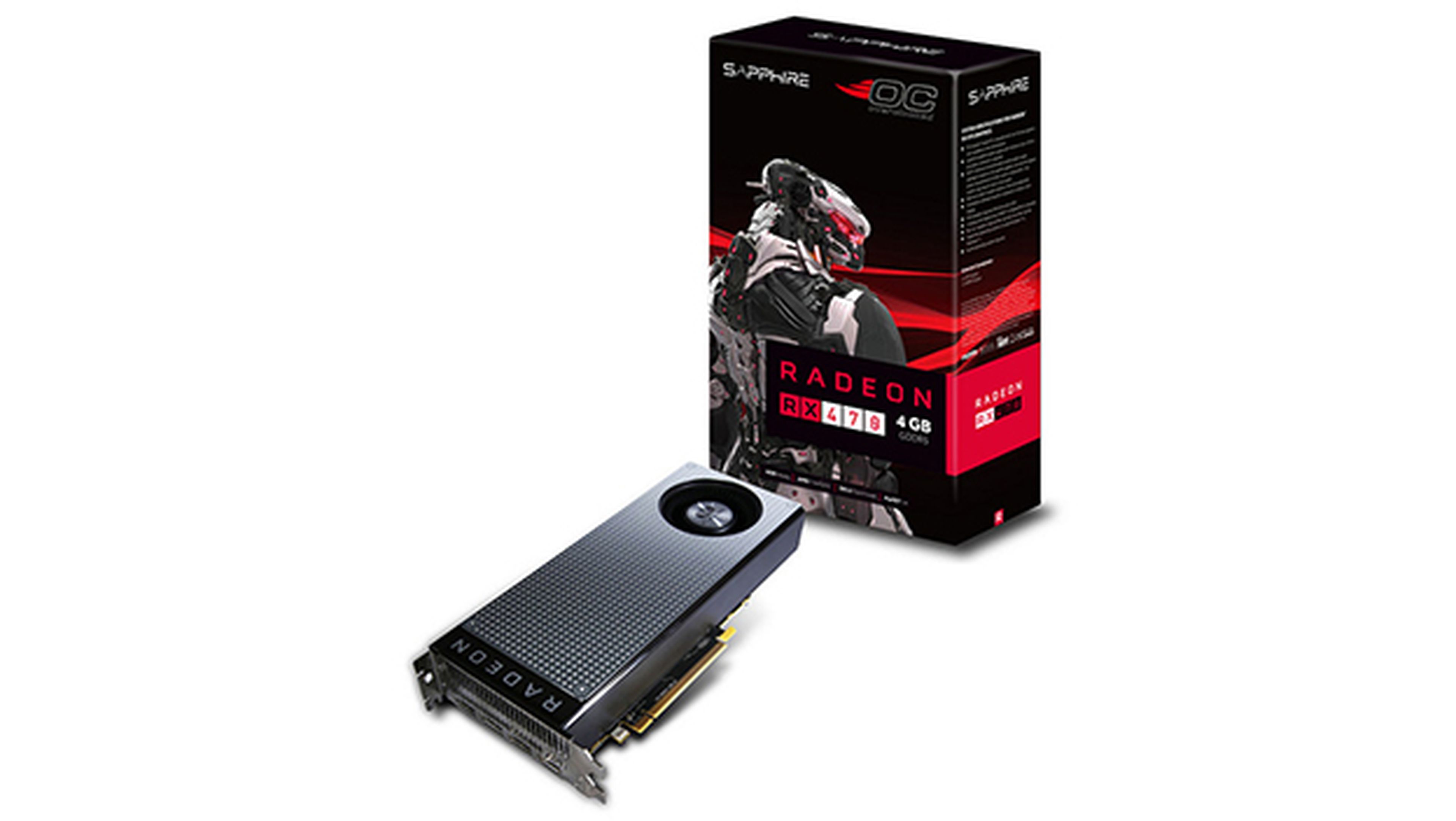 Sapphire Radeon RX 470 4 GB para la mejor configuración de pc gamer por menos de 600 euros
