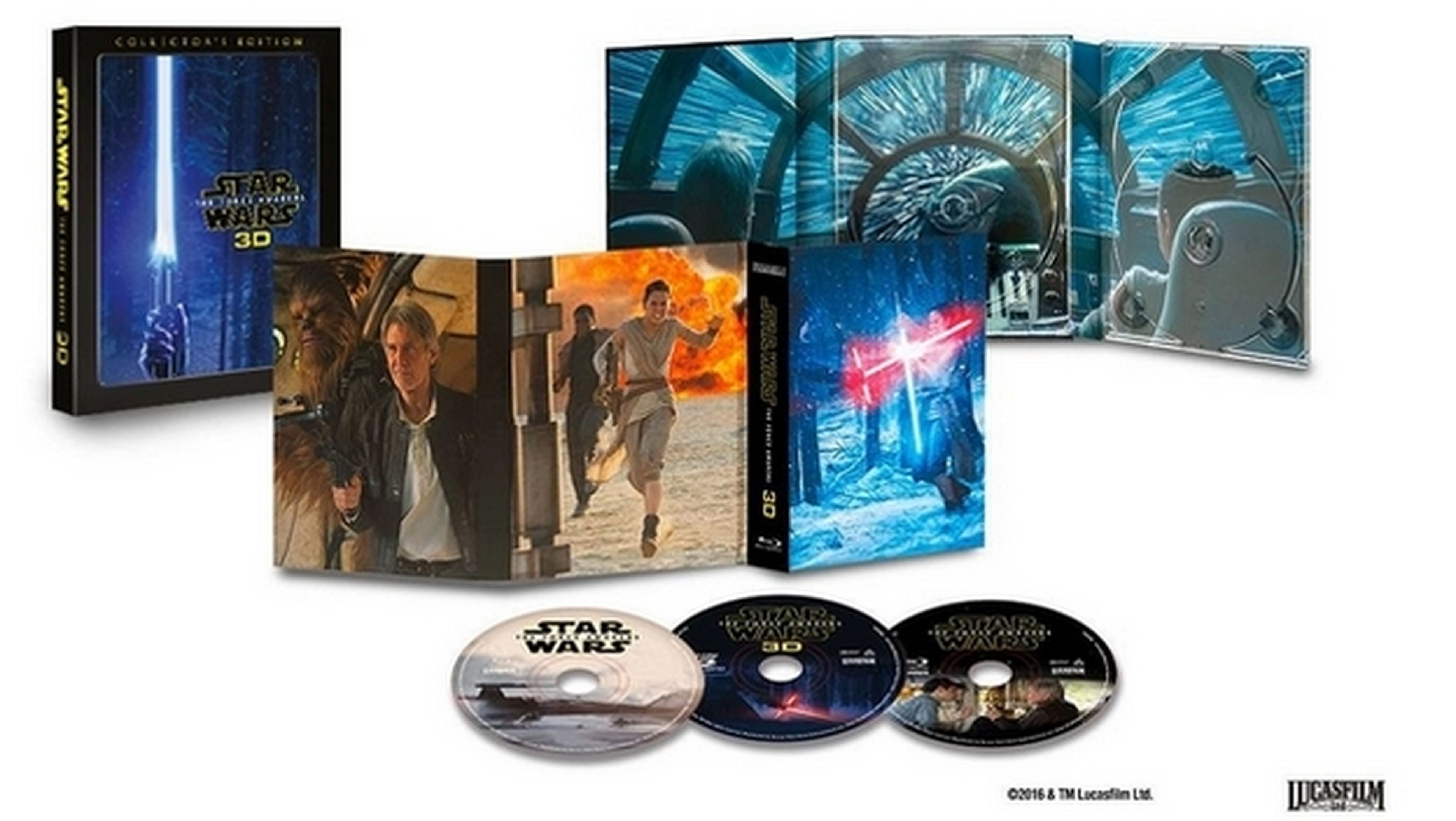 Star Wars El Despertar de la Fuerza en 3D, con nuevas escenas y extras