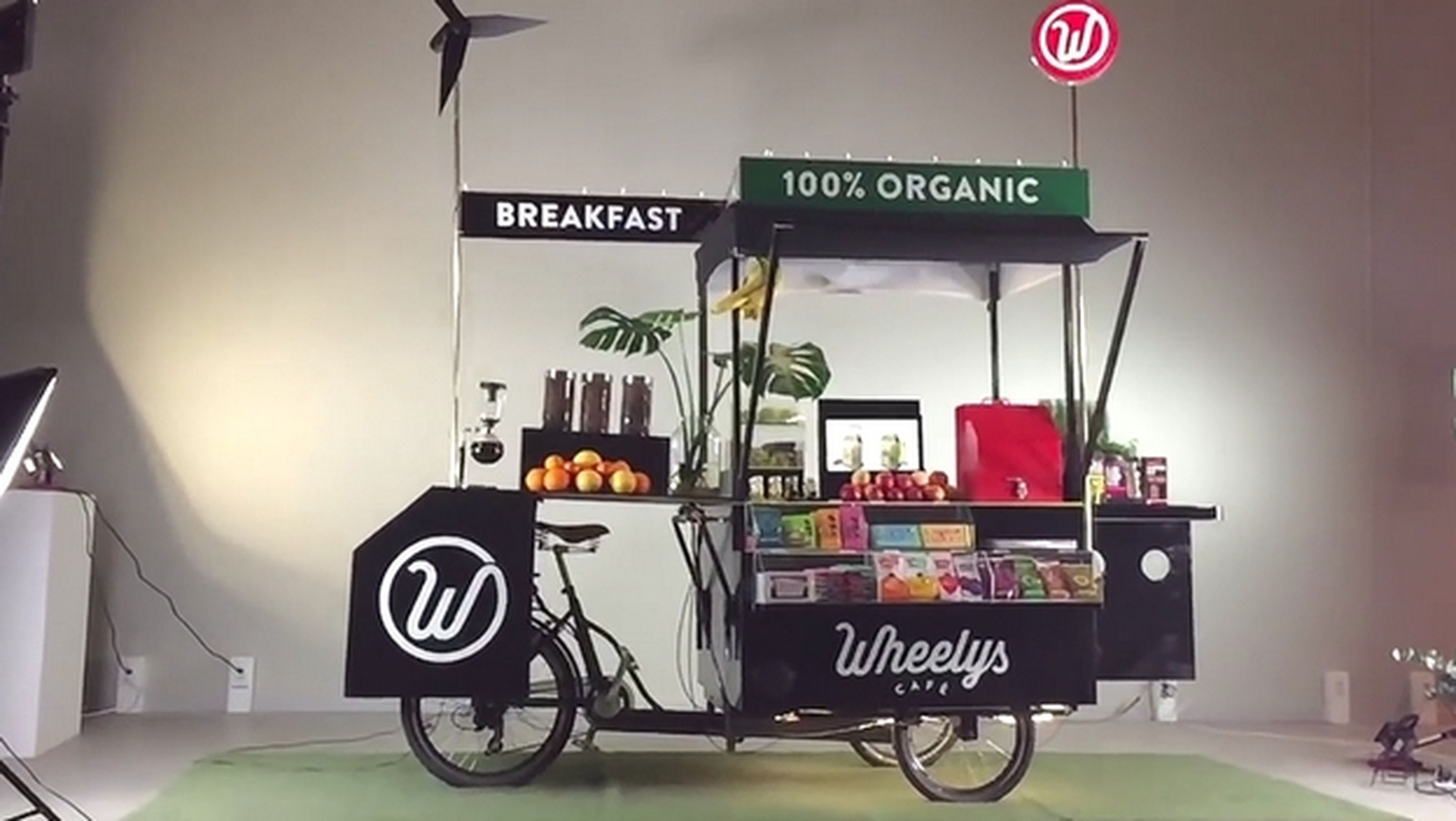 Wheelys, la bicicleta para vender café