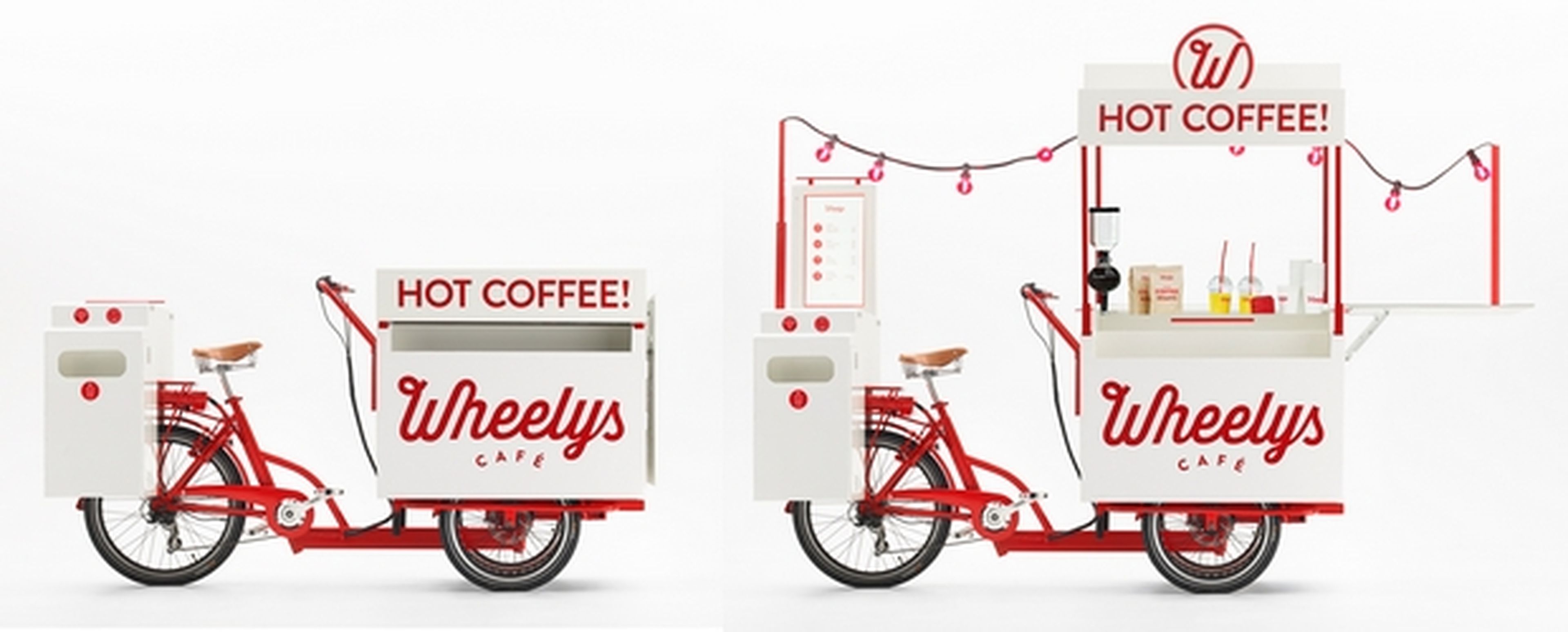 Wheelys, la bicicleta para vender café
