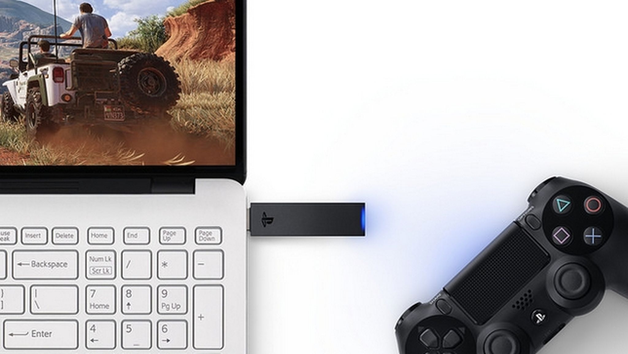 Usa el mando de PS4 en PC con el adaptador inalámbrico USB DualShock 4 Computer Hoy