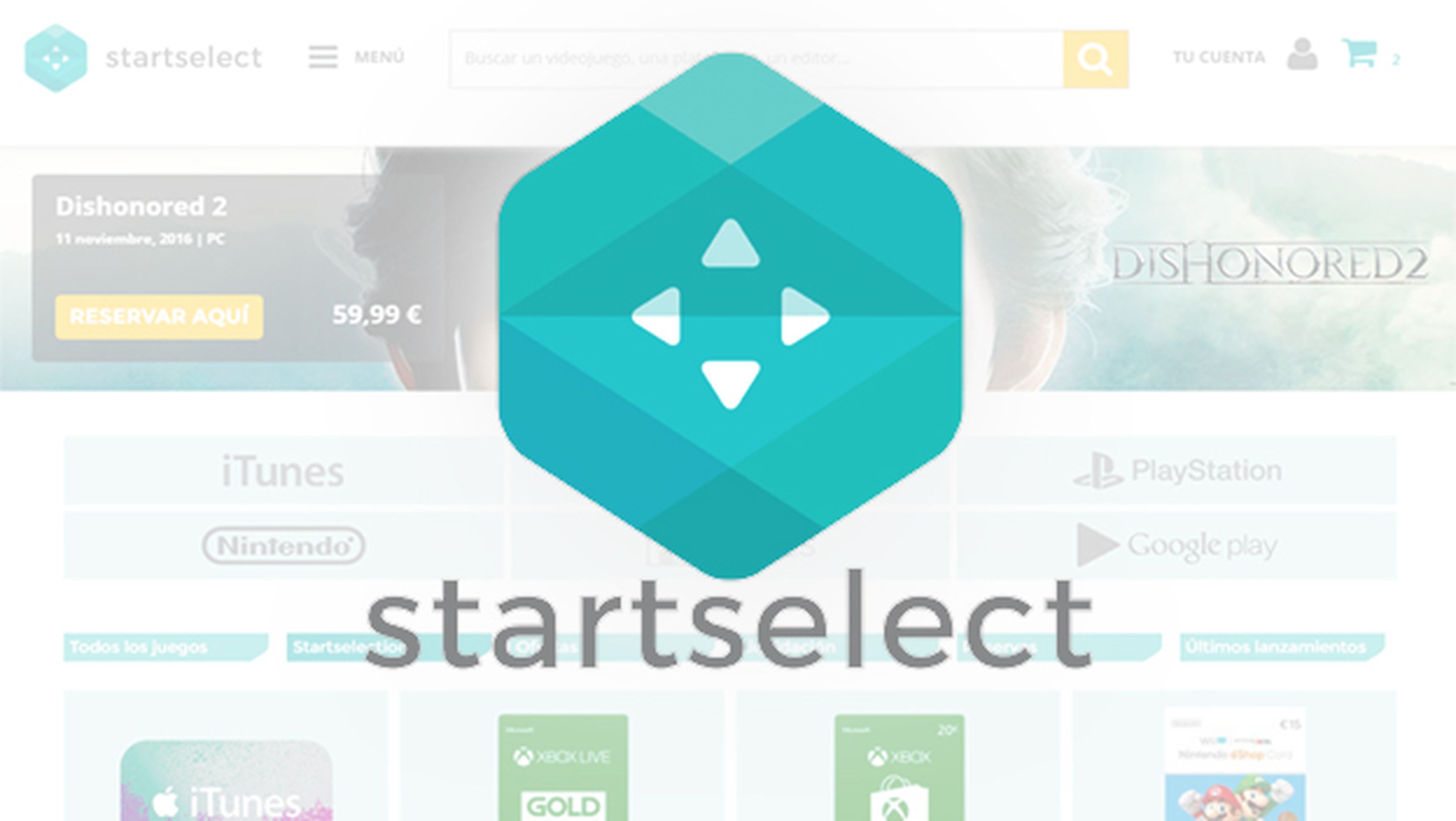 Startselect, la nueva forma de comprar tus códigos de iTunes