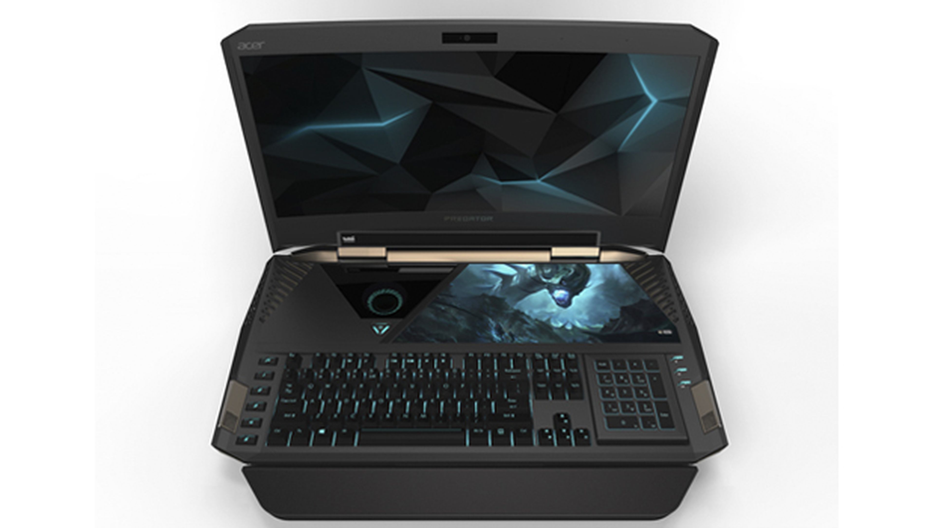 Acer Predator 21 X, el primer portátil con pantalla curva