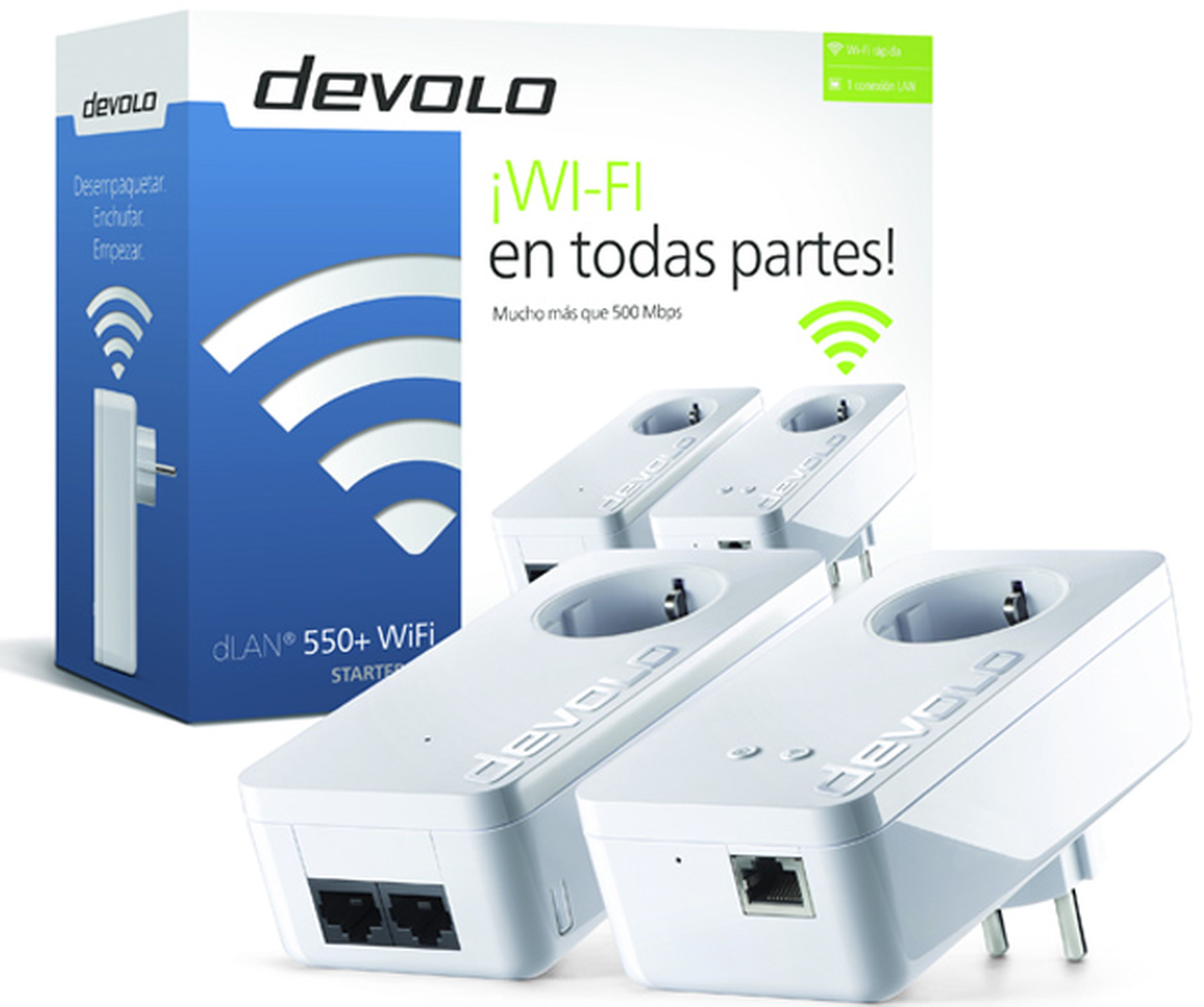Devolo dlan 550+ Wifi