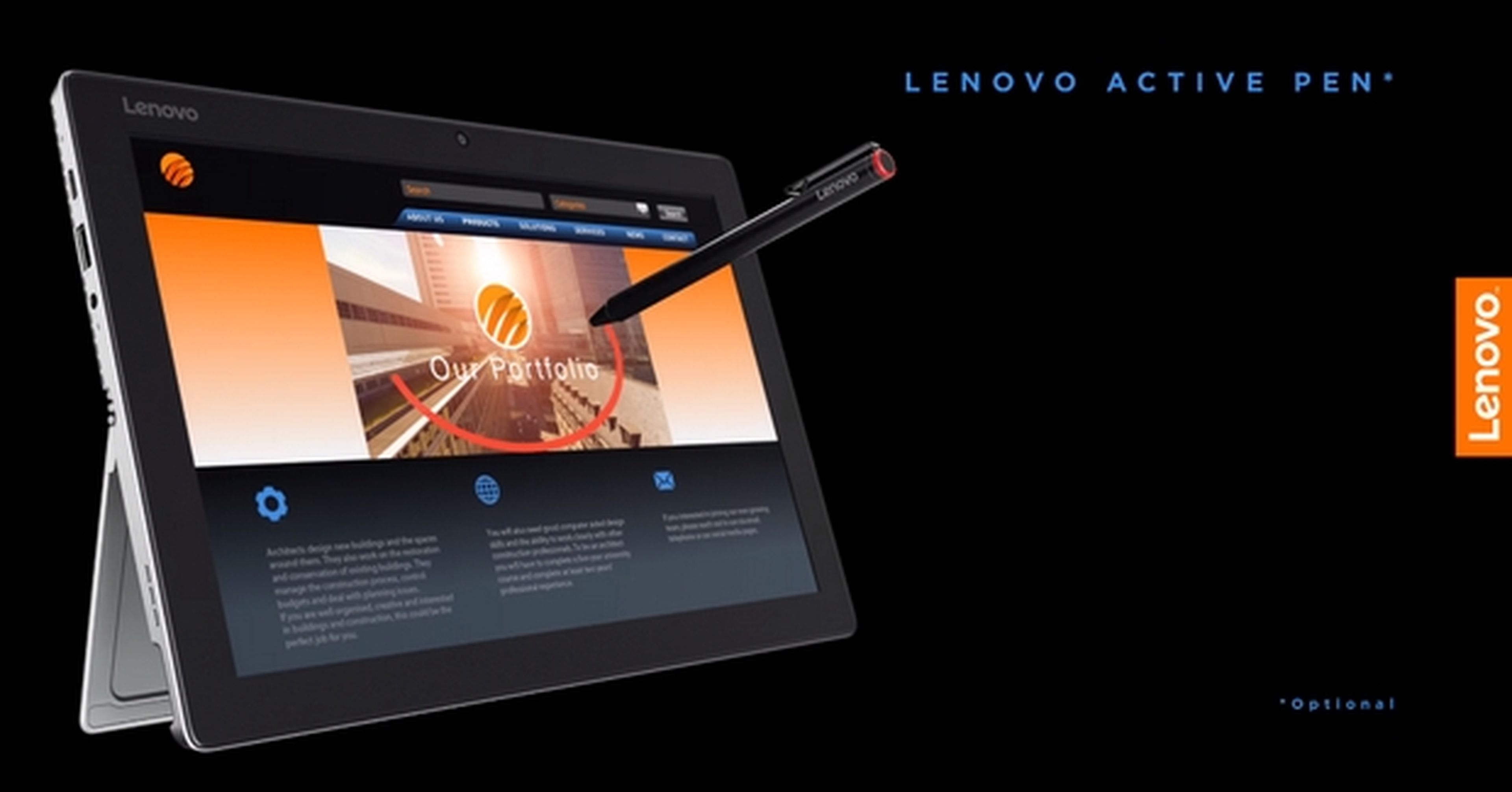 Lenovo Yoga 910 y Lenovo MiiX 510, convertibles y tablets Windows 10
