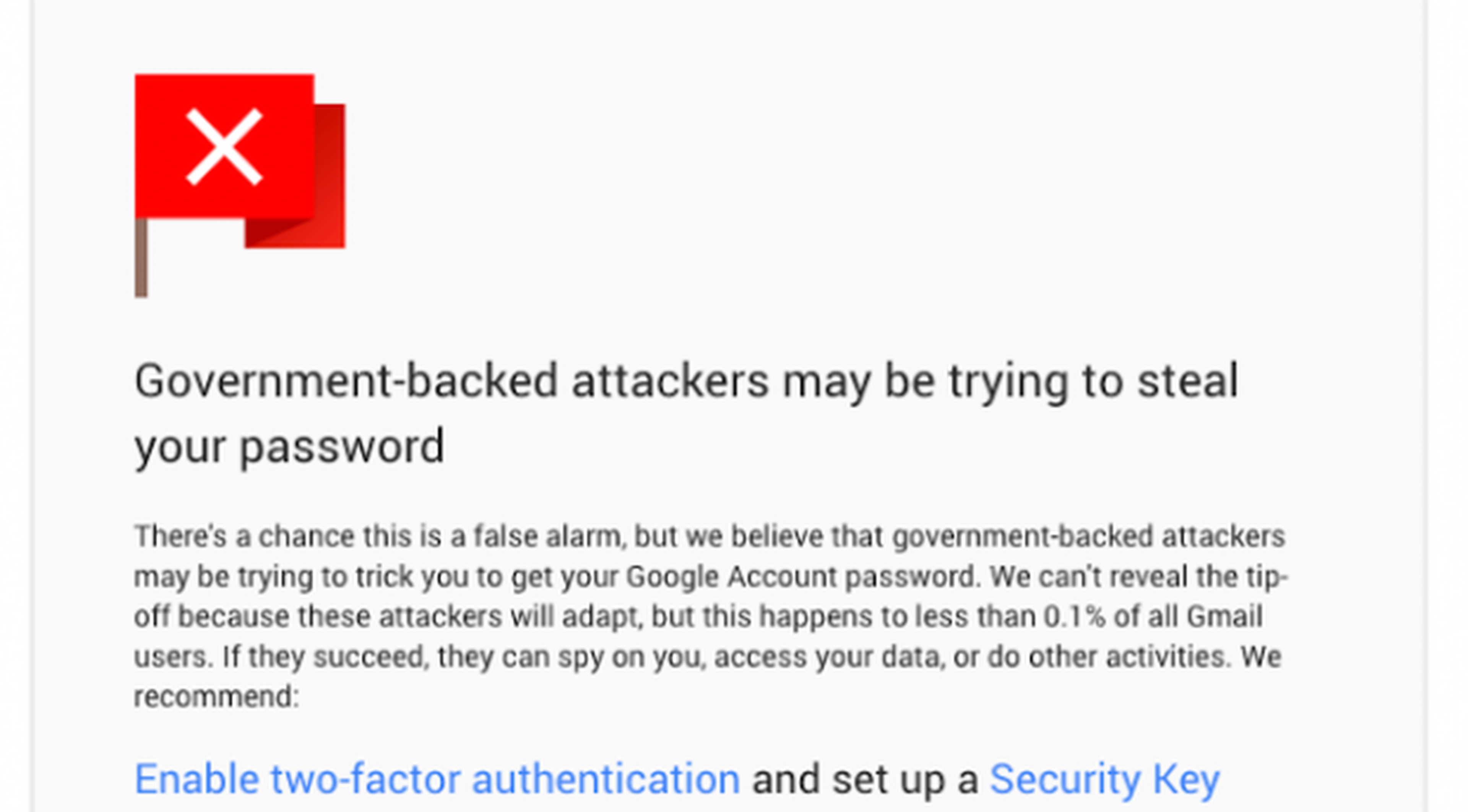 ataque gubernamental gmail