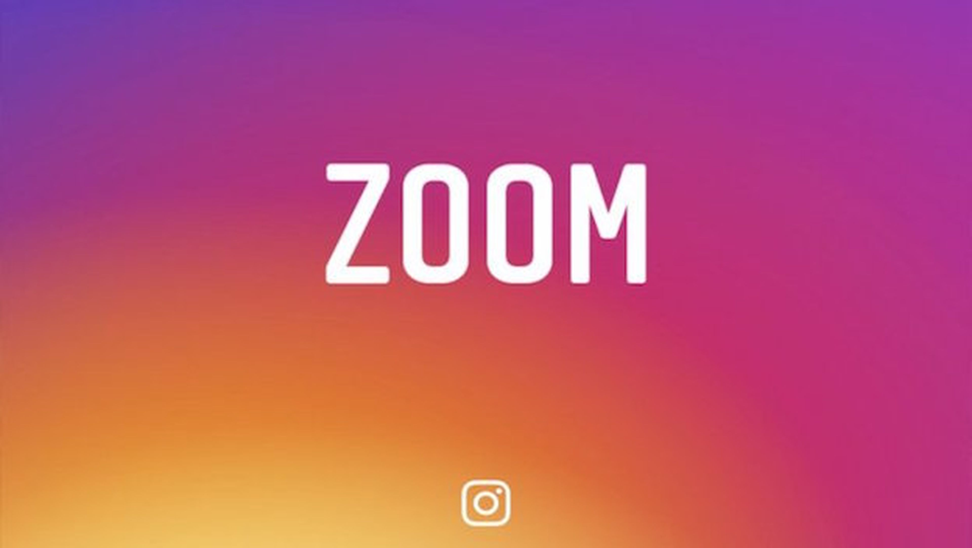 Instagram introduce la funcionalidad de zoom