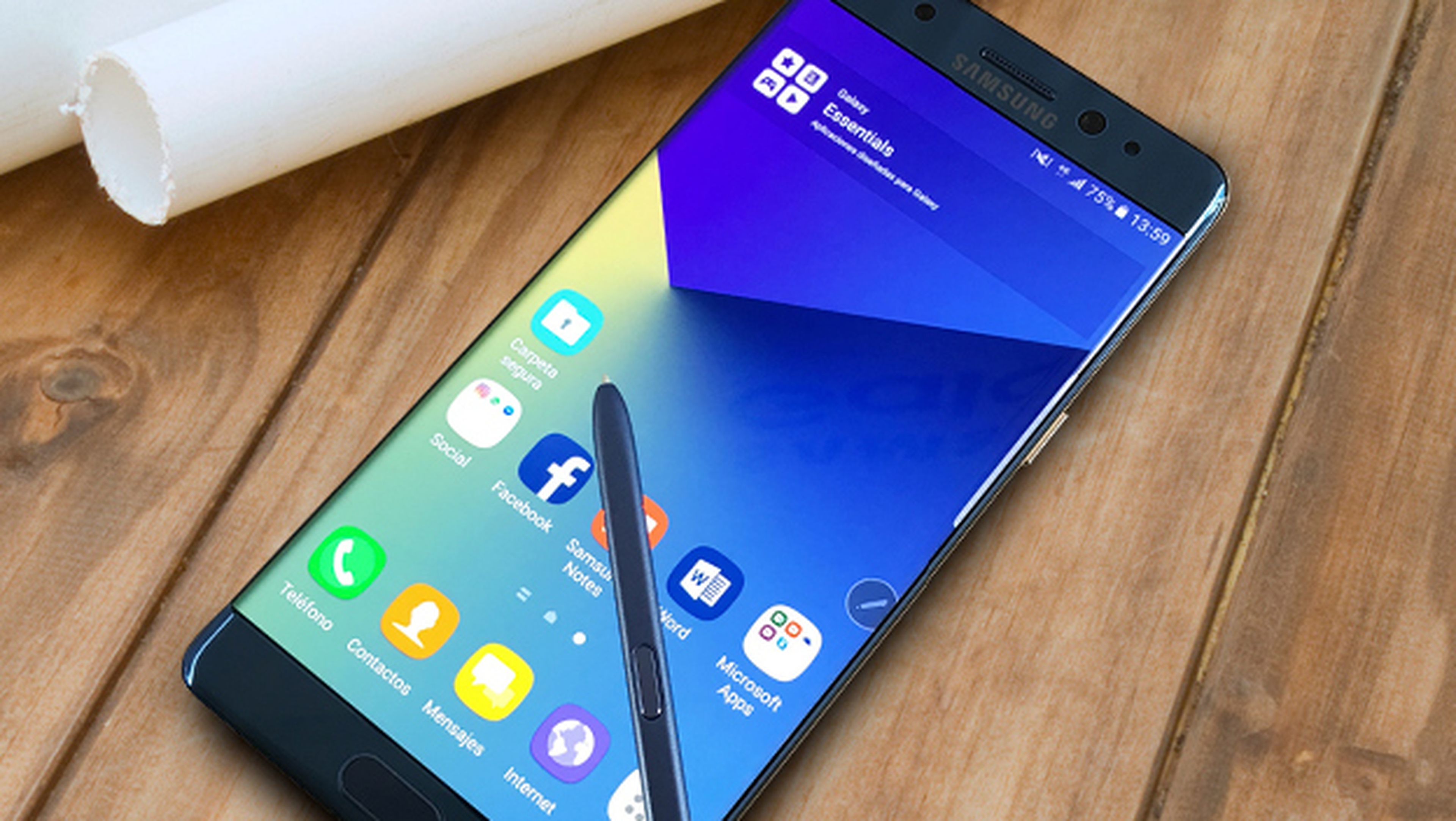 Samsung retrasa la distribución del Galaxy Note 7 por fallos