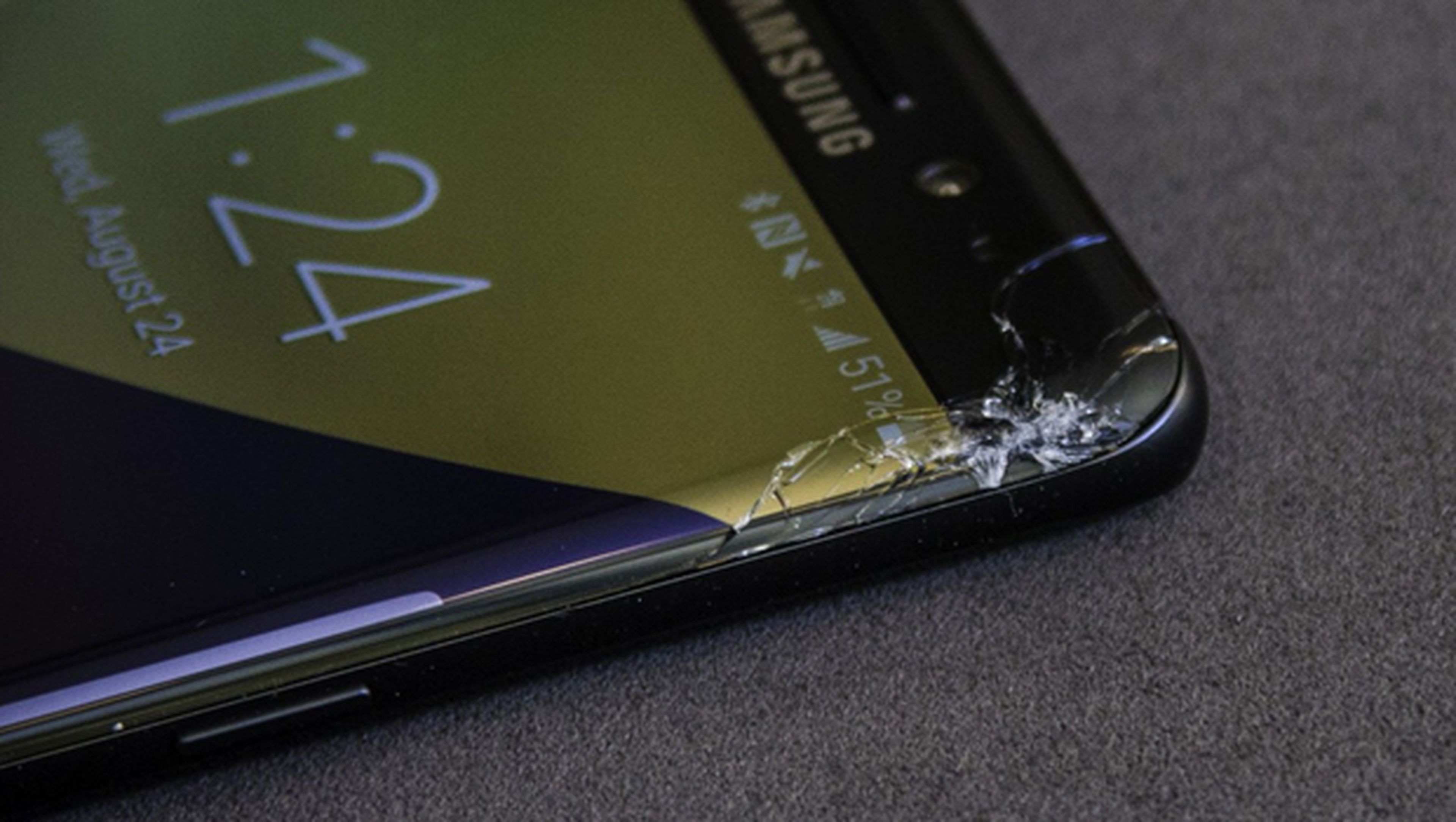 Samsung Galaxy Note 7 fallos en la pantalla