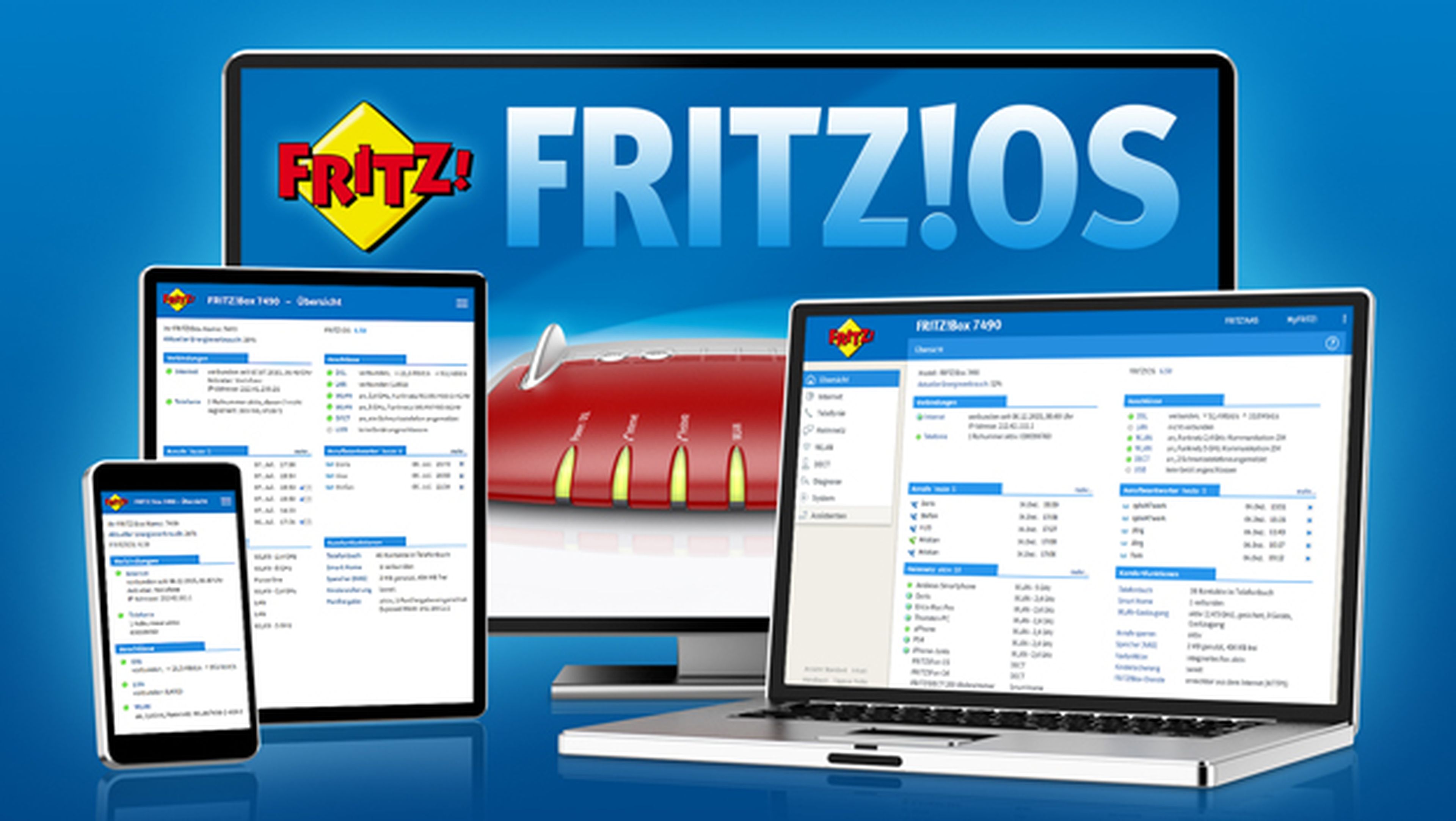 MyFRITZ!App y el sistema FRITZ!OS inteligente se renuevan