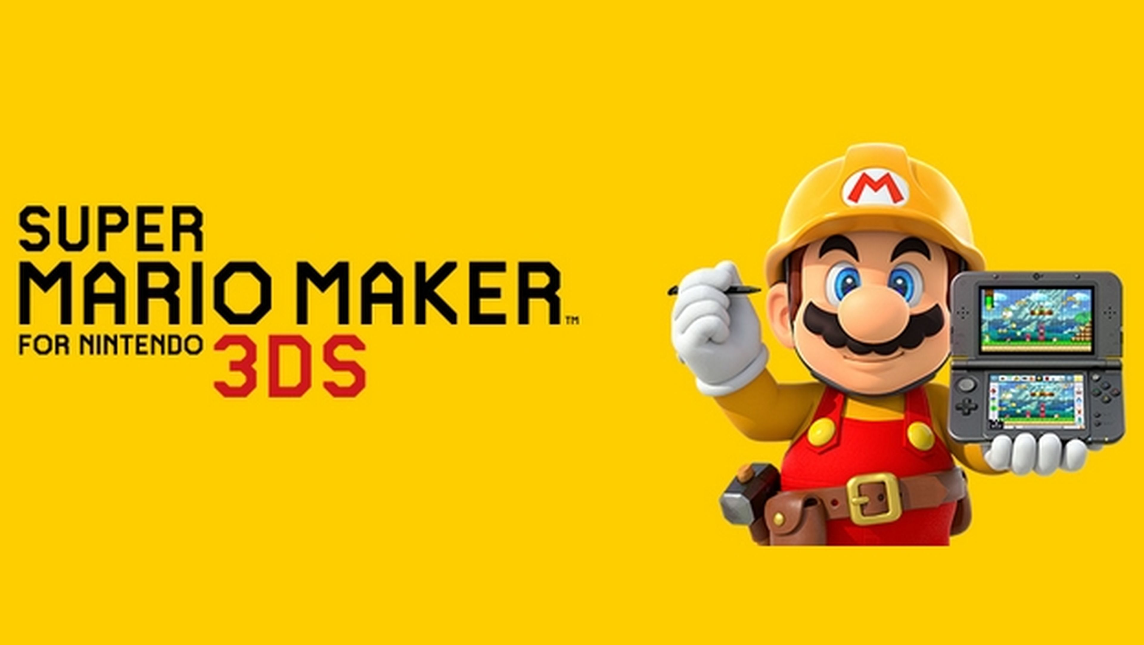 Super Mario Maker portátil llega a Nintendo 3DS