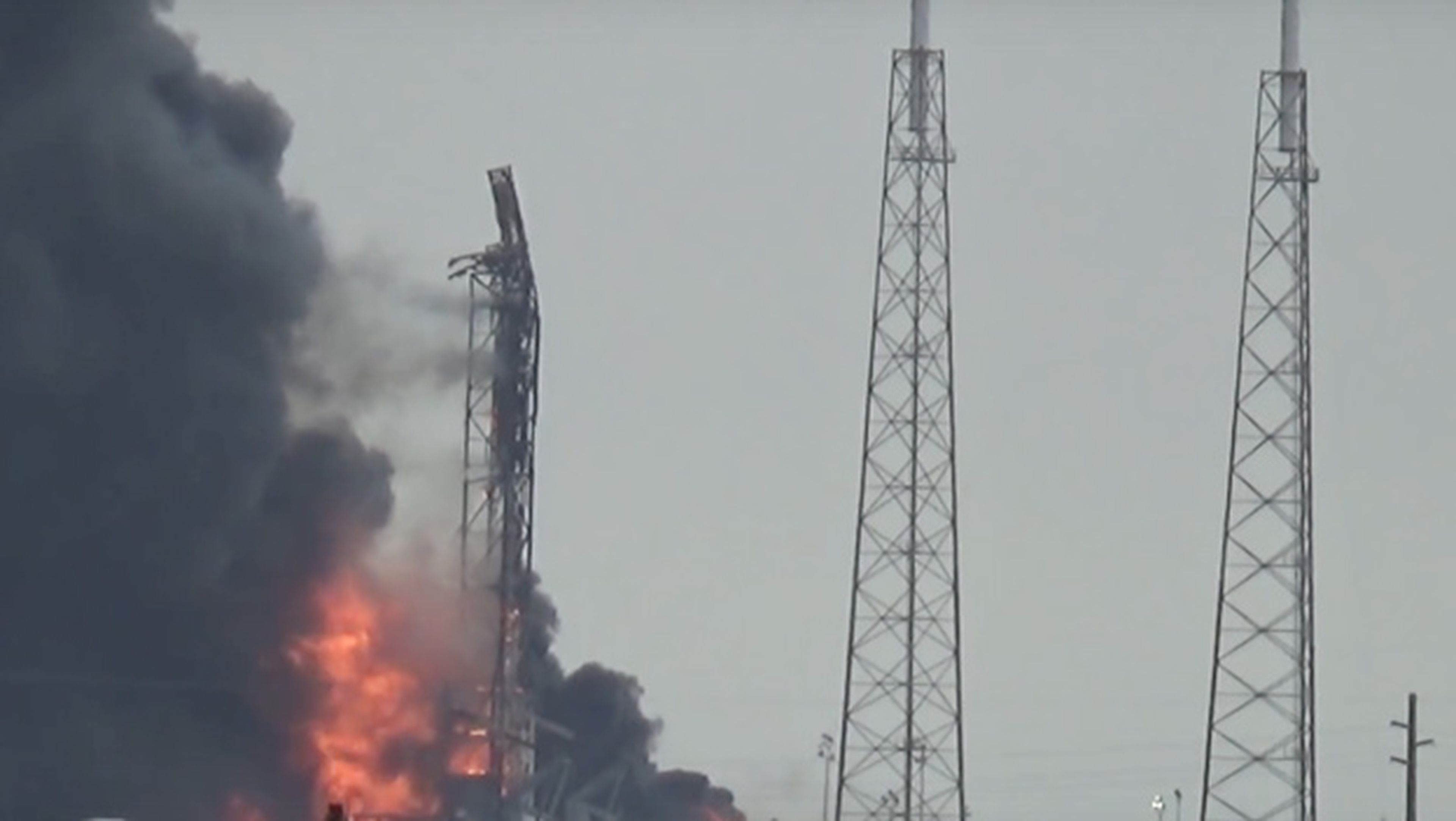 Piden compensación a SpaceX por la explosión de su cohete