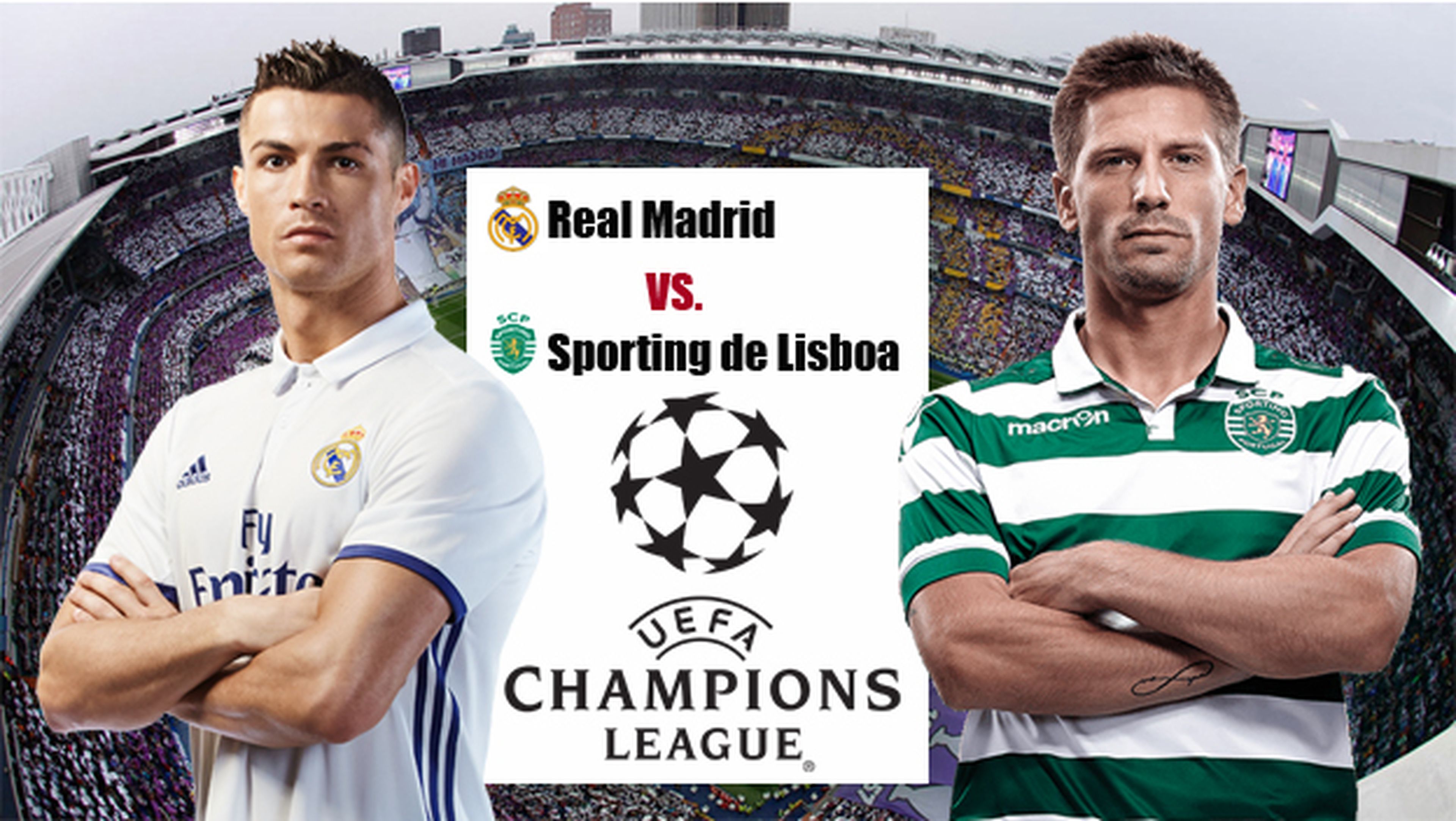 Dónde ver online y en directo el Real Madrid vs Sporting Lisboa de Champions por Internet