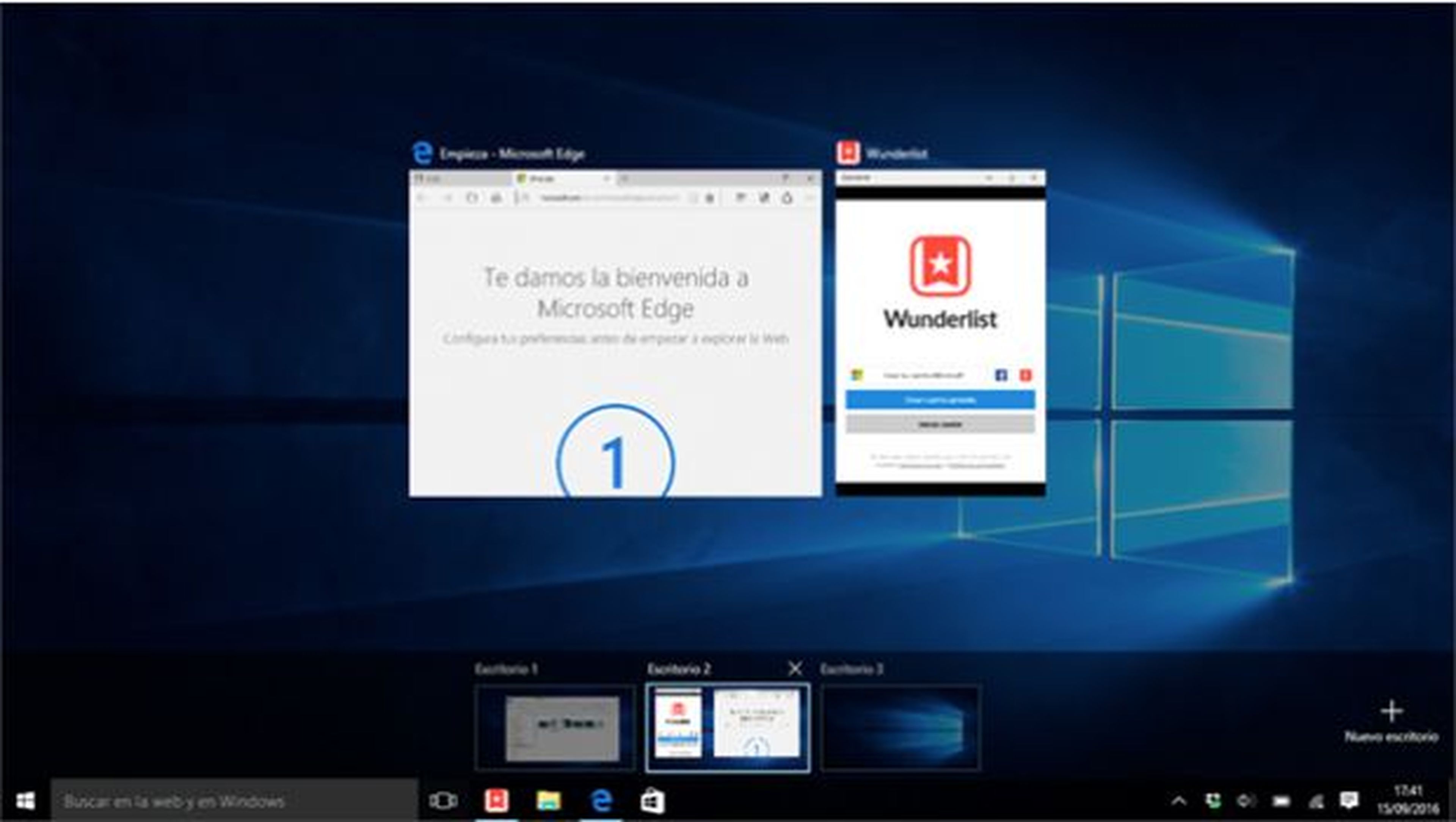 Llegan los escritorios virtuales de Windows 10