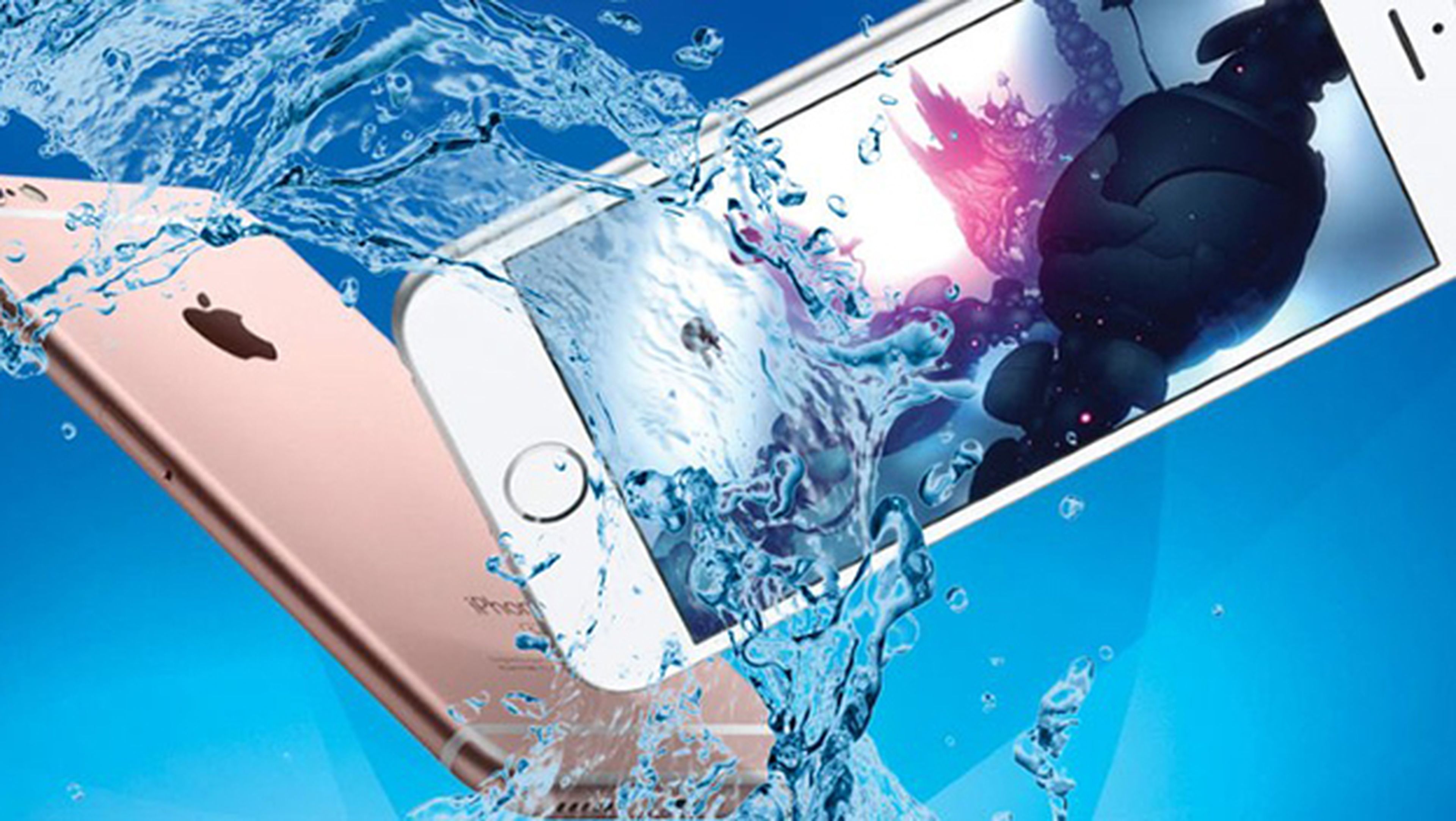 Resistencia al agua del iPhone 7