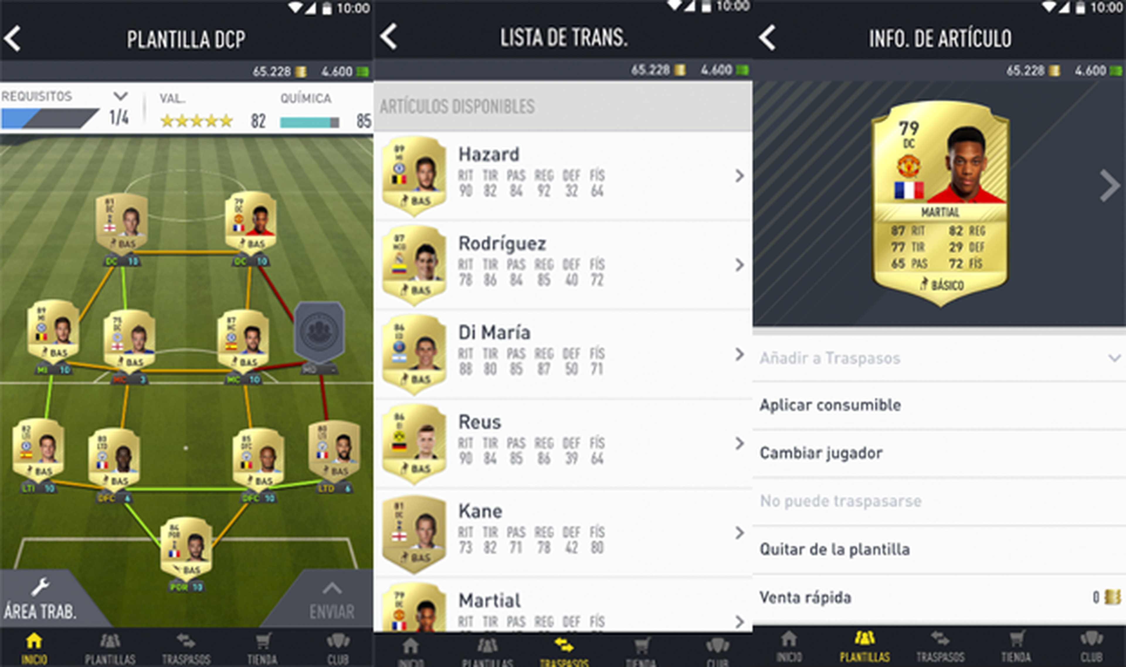 FIFA 17 Companion te permite dirigir tu equipo desde Android