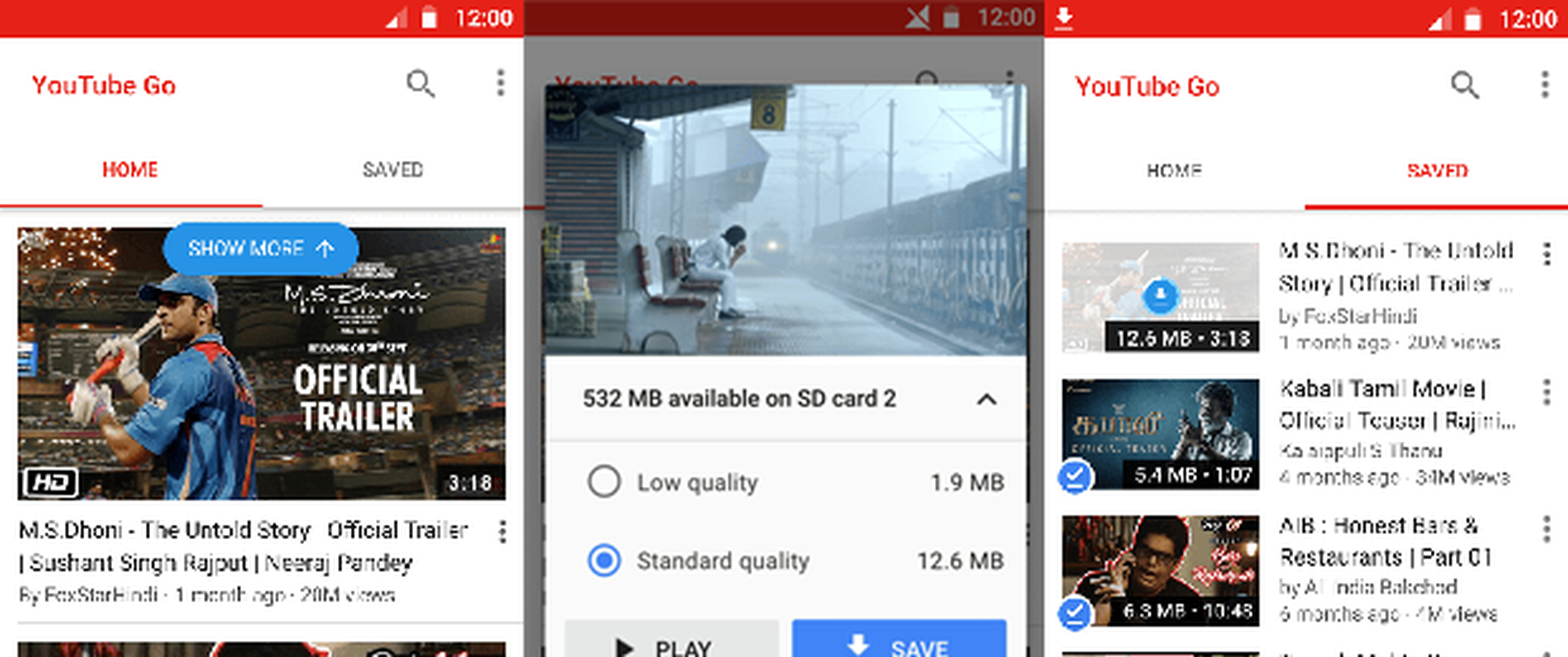 Youtube Go: Google prueba su app para descargar vídeos