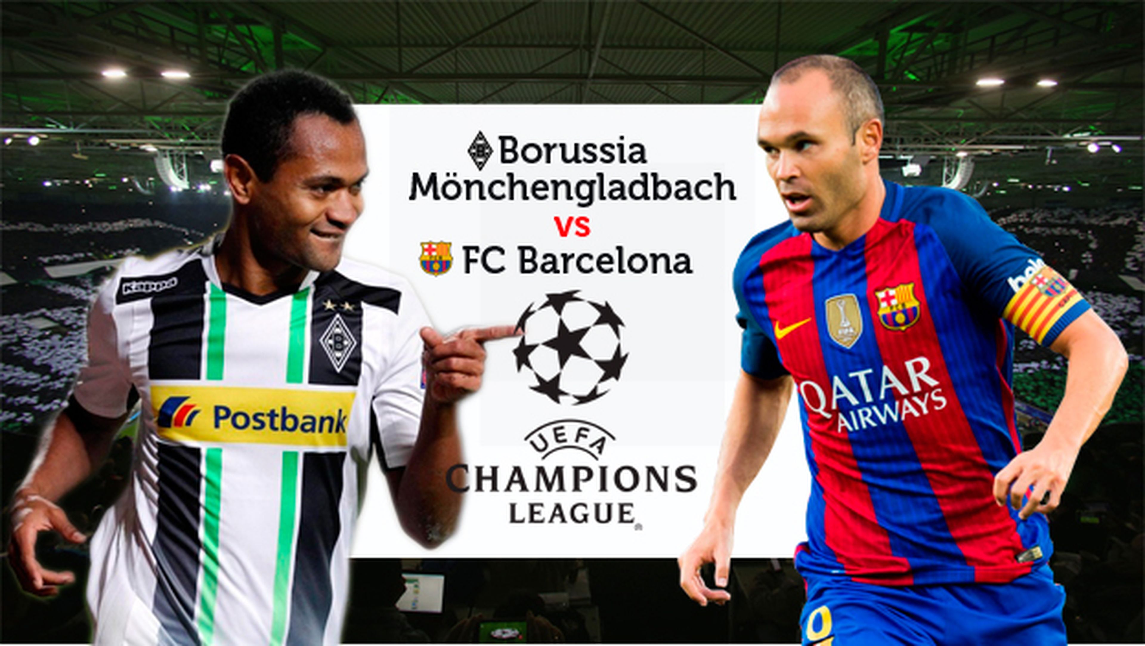 Cómo ver online en directo el Borussia Monchengladbach vs Barcelona de Champions