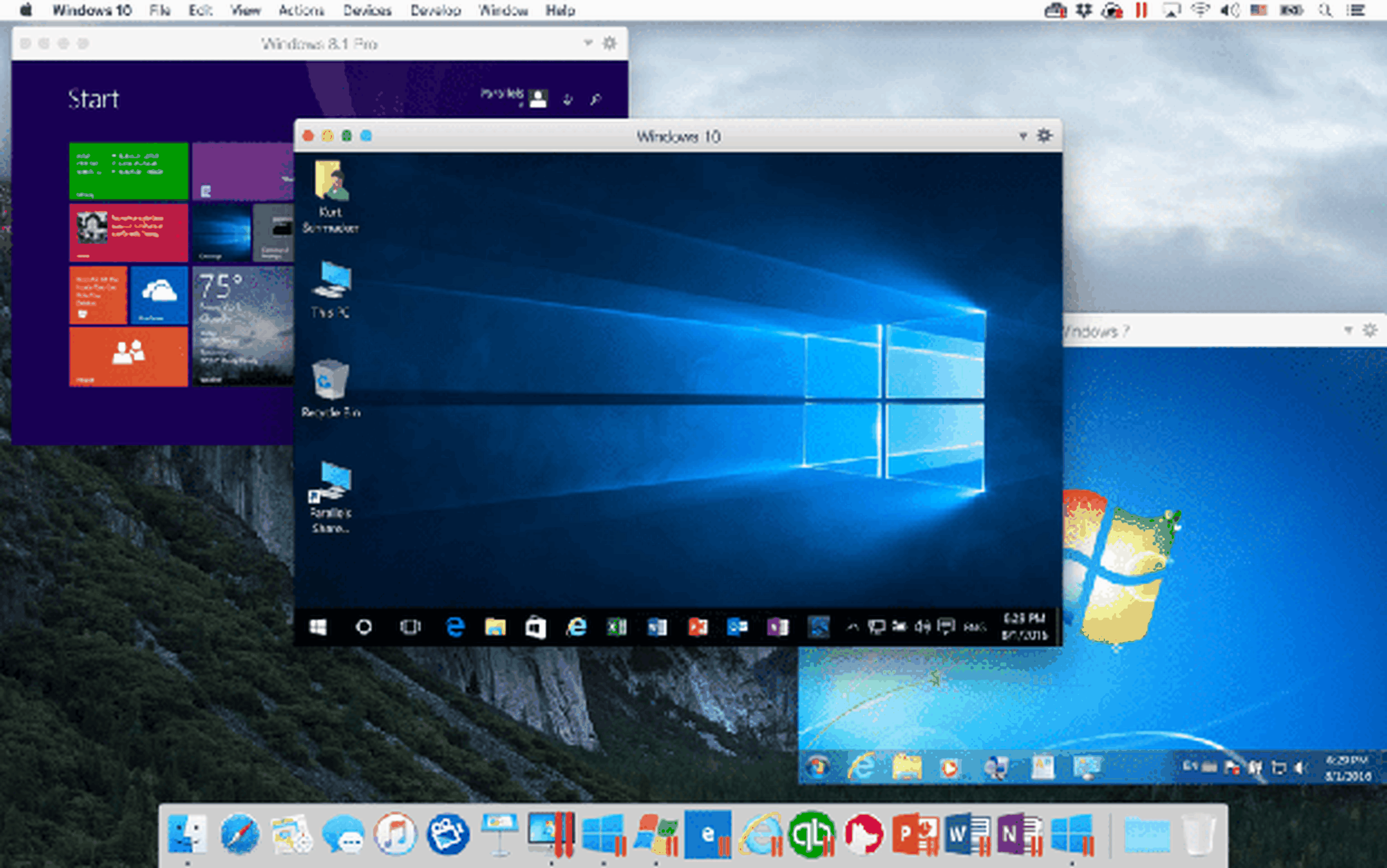 Cómo es Parallels Desktop 12, la app para emular Windows en Mac