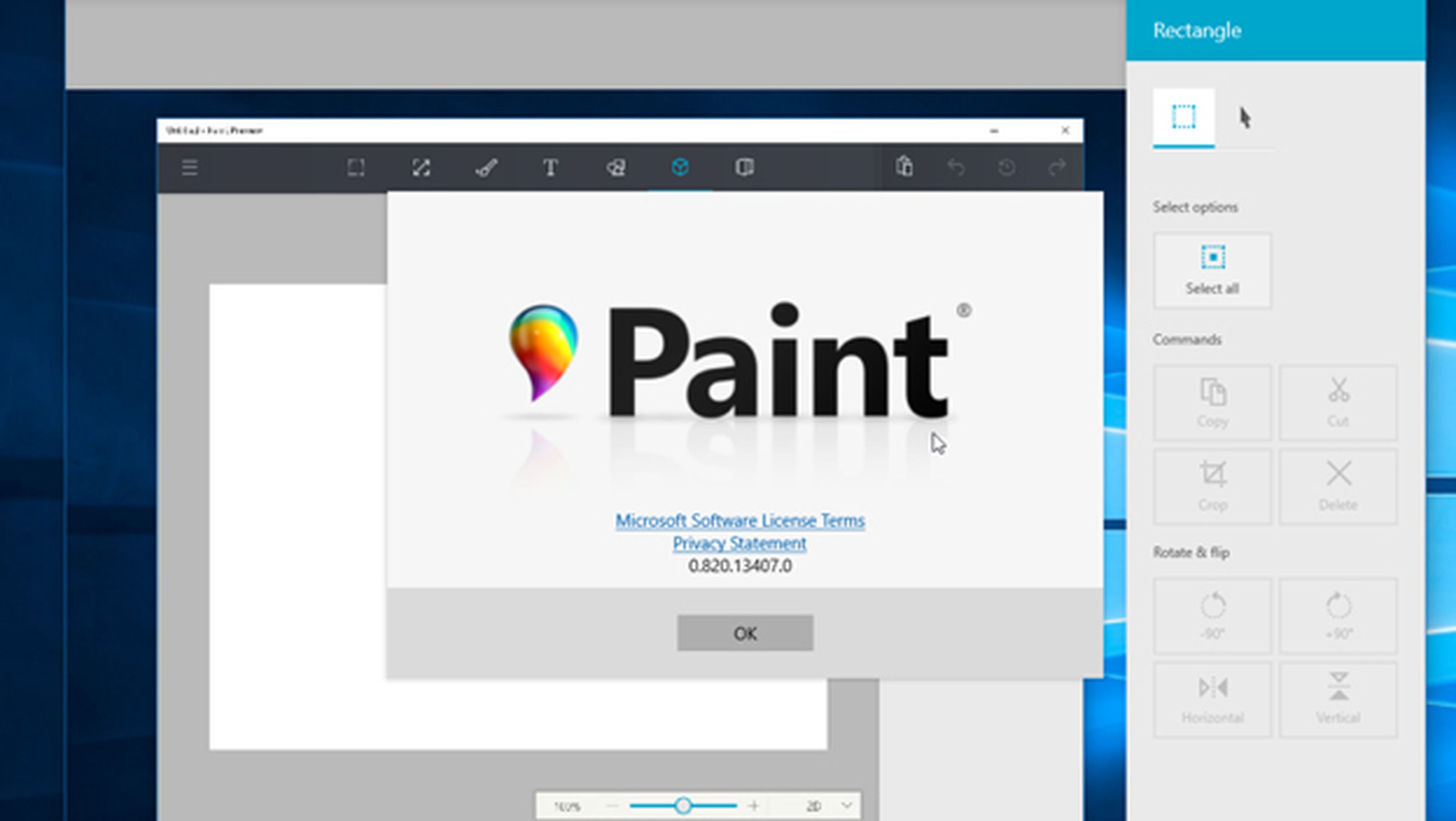 Disponible la versión previa del nuevo Paint para Windows 10