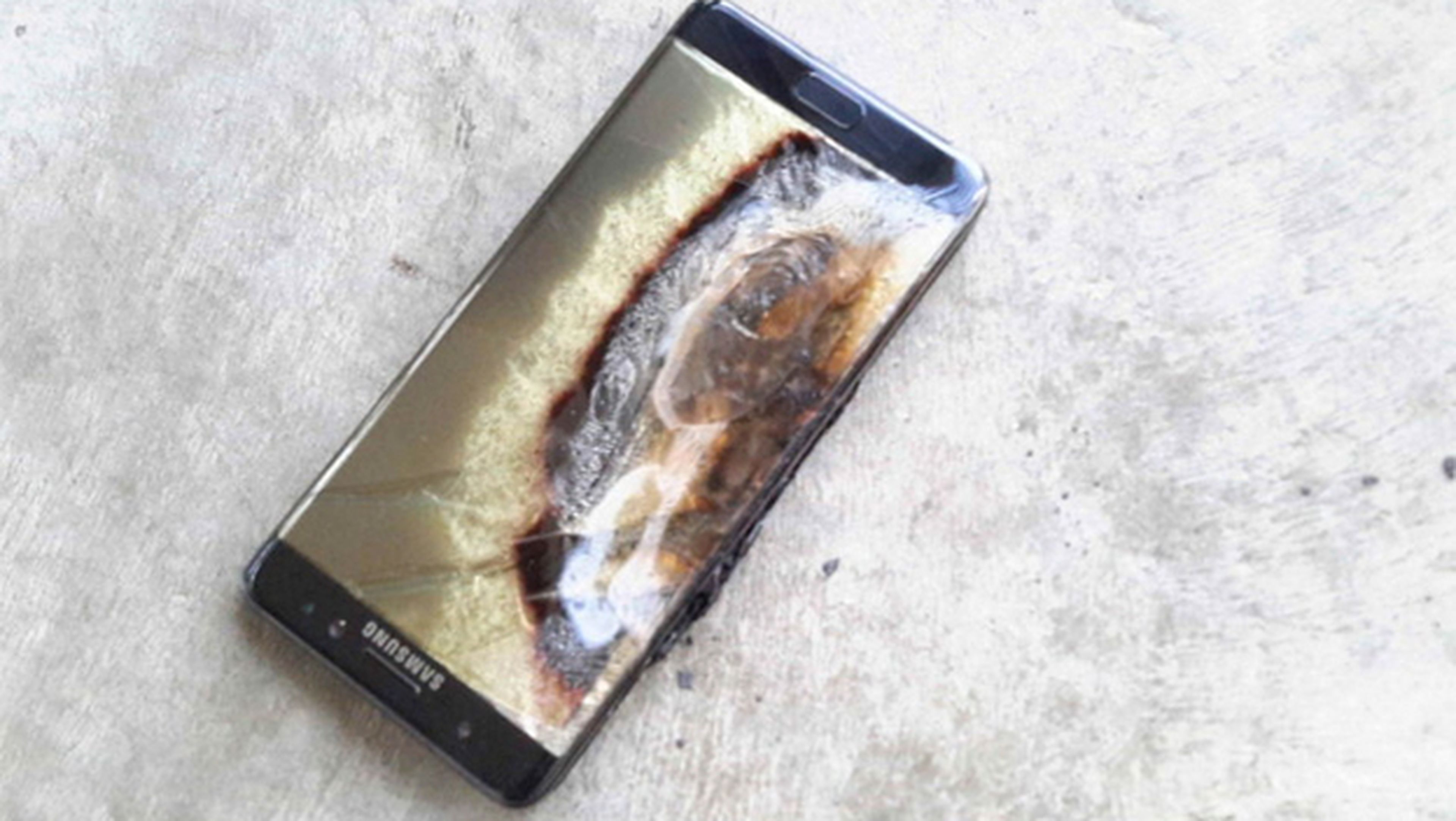 Galaxy Note 7 explosión