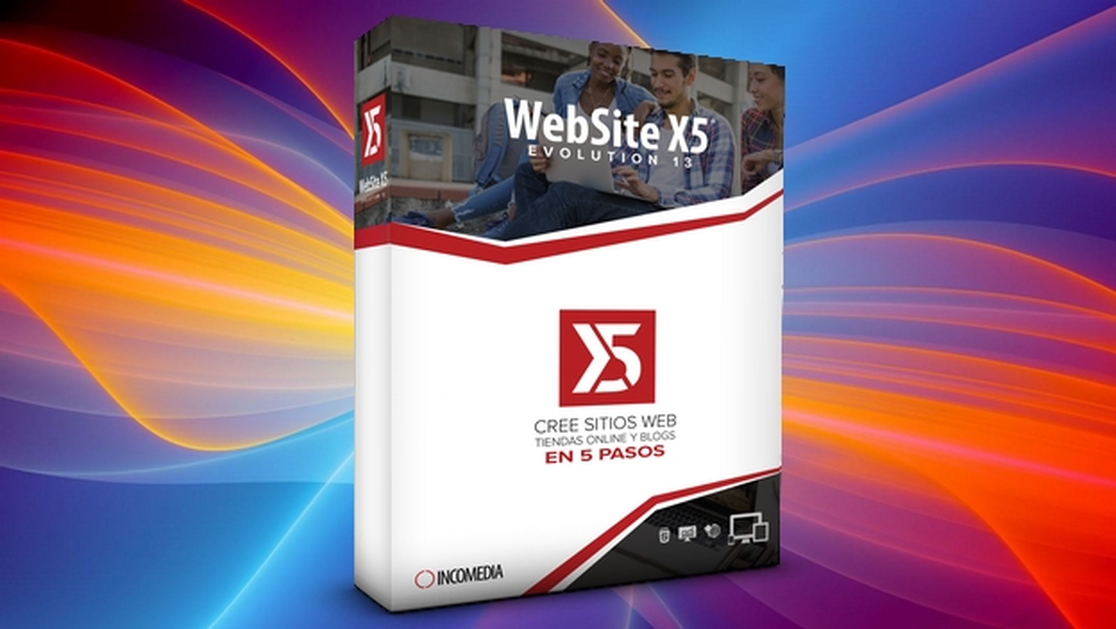 WebSite X5 Evolution 13, crea webs, blogs y tiendas en cinco pasos