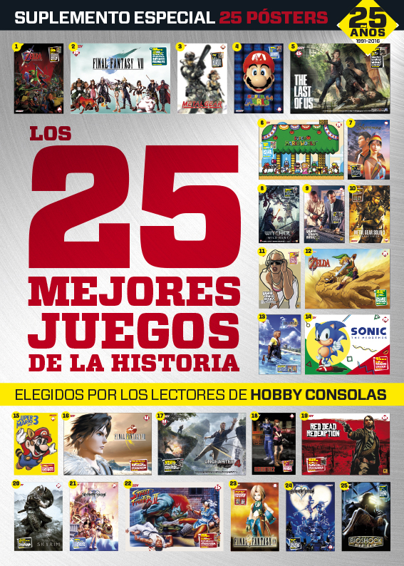 Los 25 Mejores Videojuegos De La Historia, Según Hobby Consolas