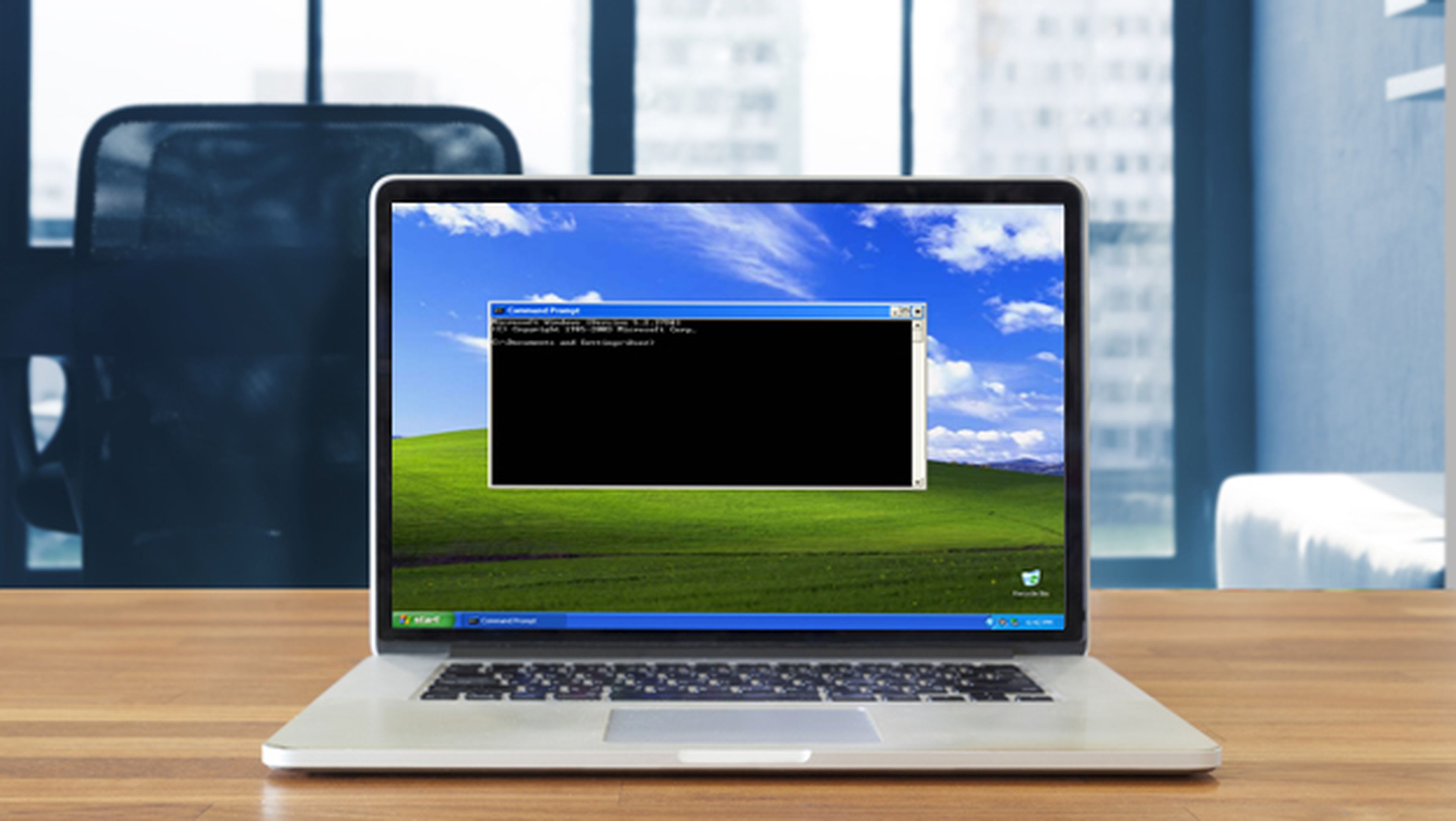 Abrir el CMD en Windows XP