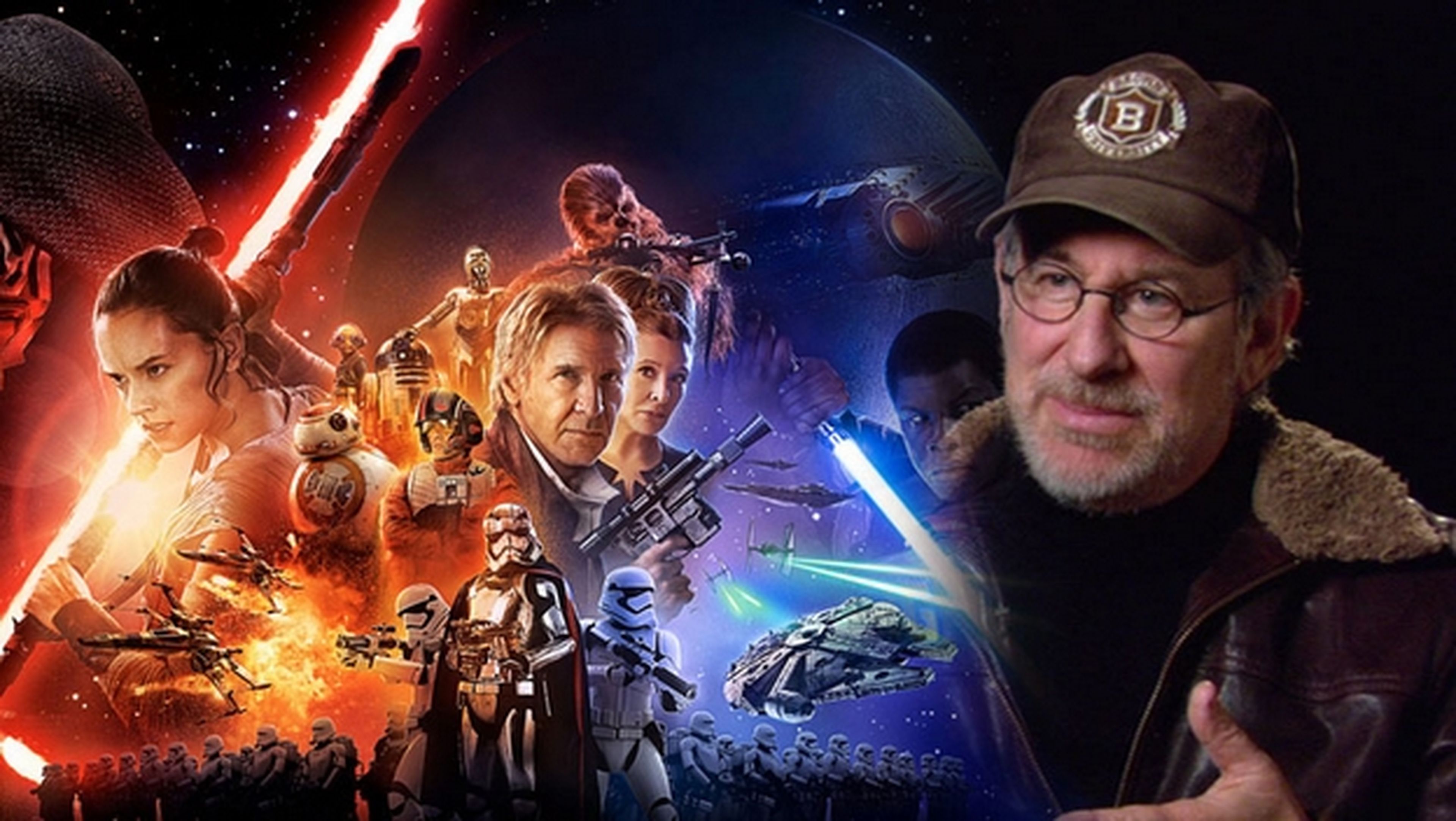Spielberg cambió escenas de Star Wars El Despertar de la Fuerza