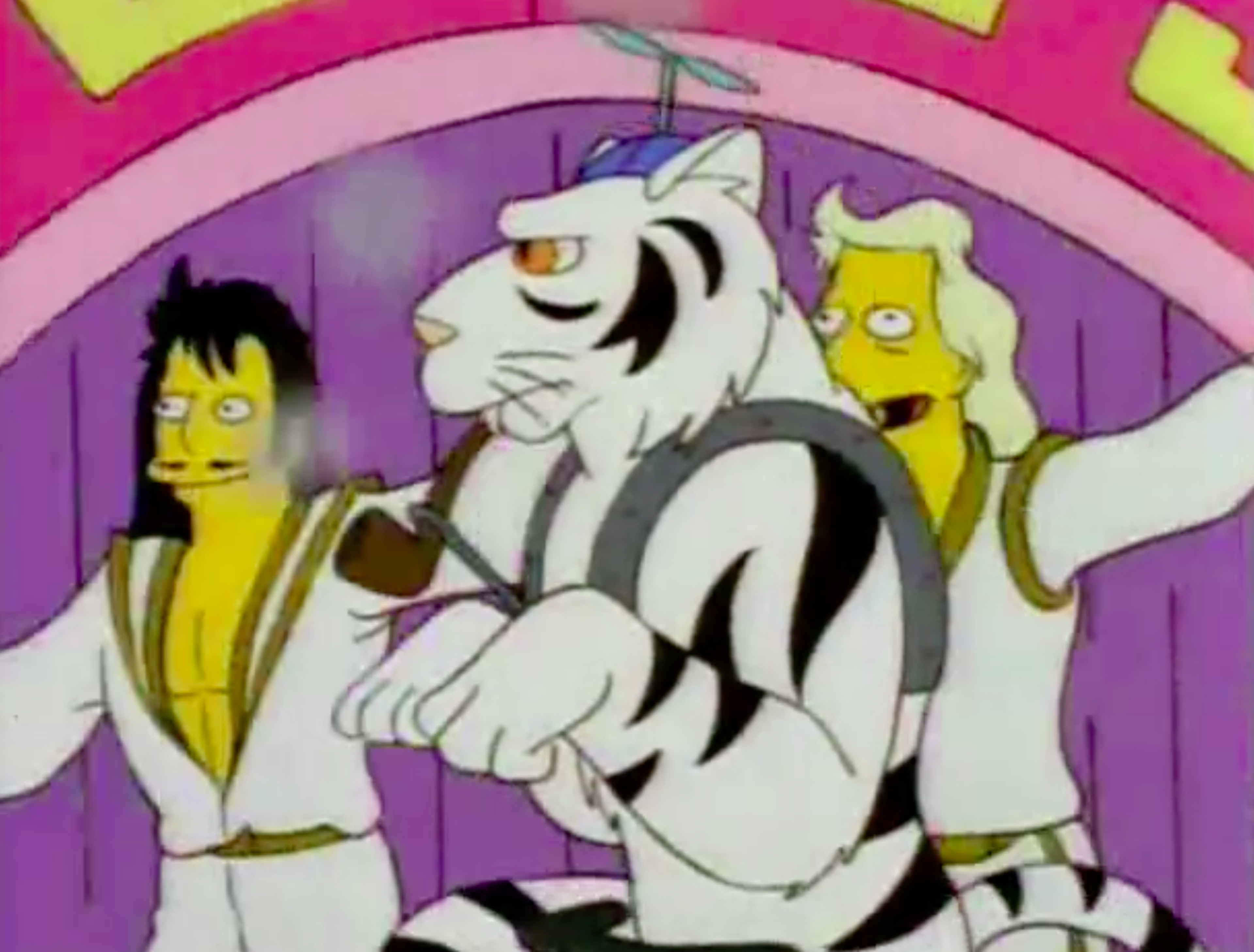 Los Simpsons El ataque del tigre