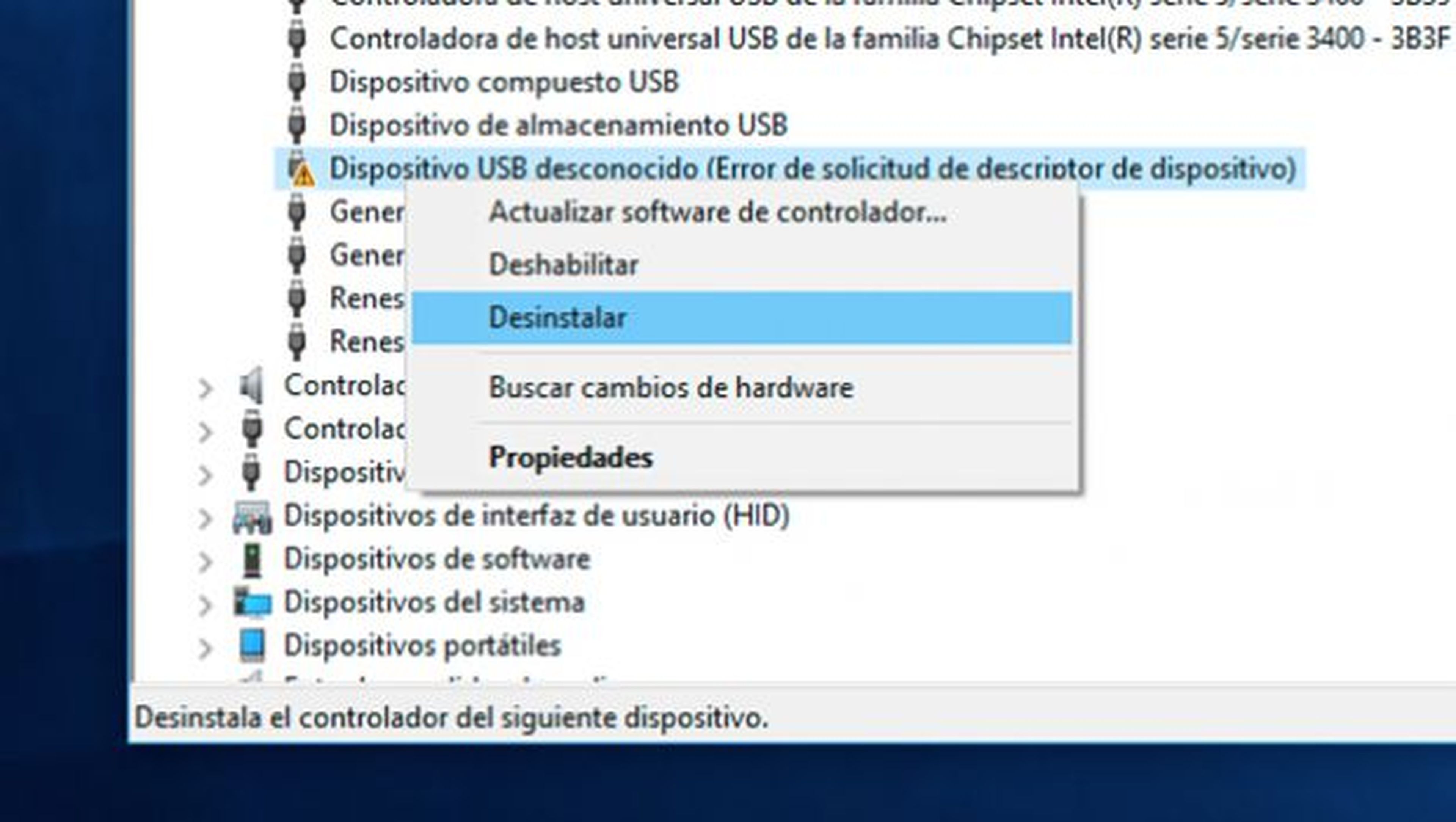 Problemas con los controladores de Windows