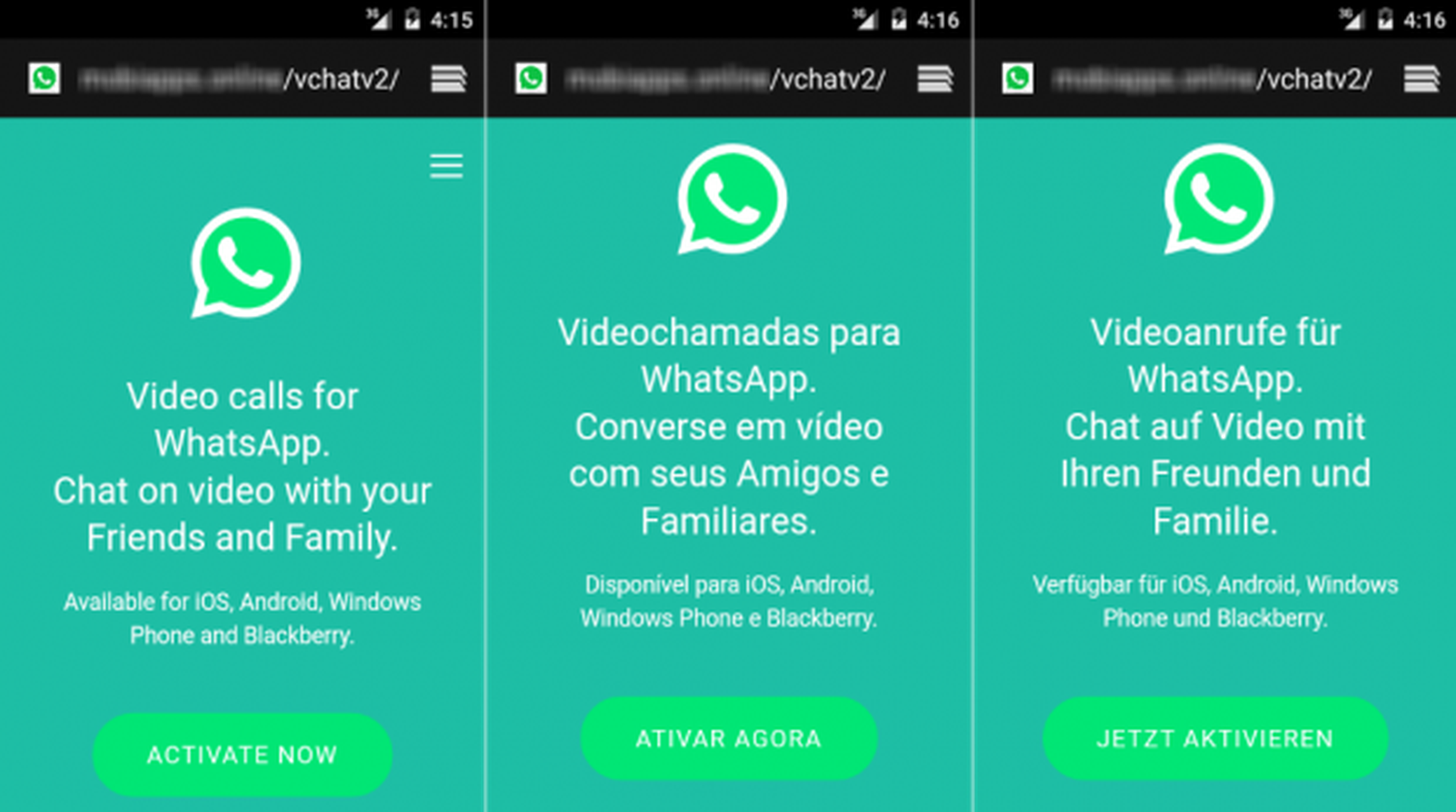 Estafa videollamadas WhatsApp