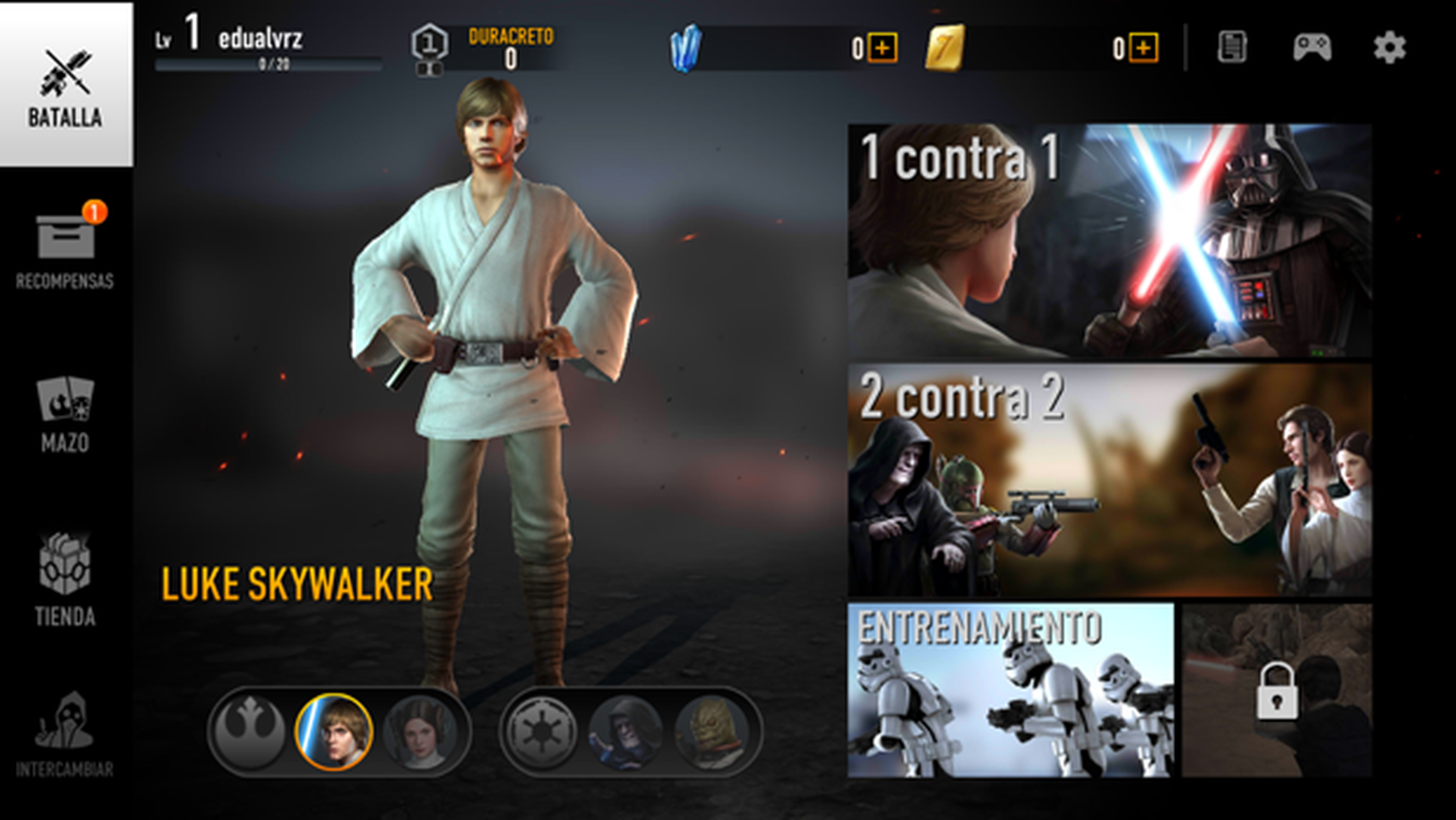 Ya puedes jugar a Star Wars: Force Arena en Android