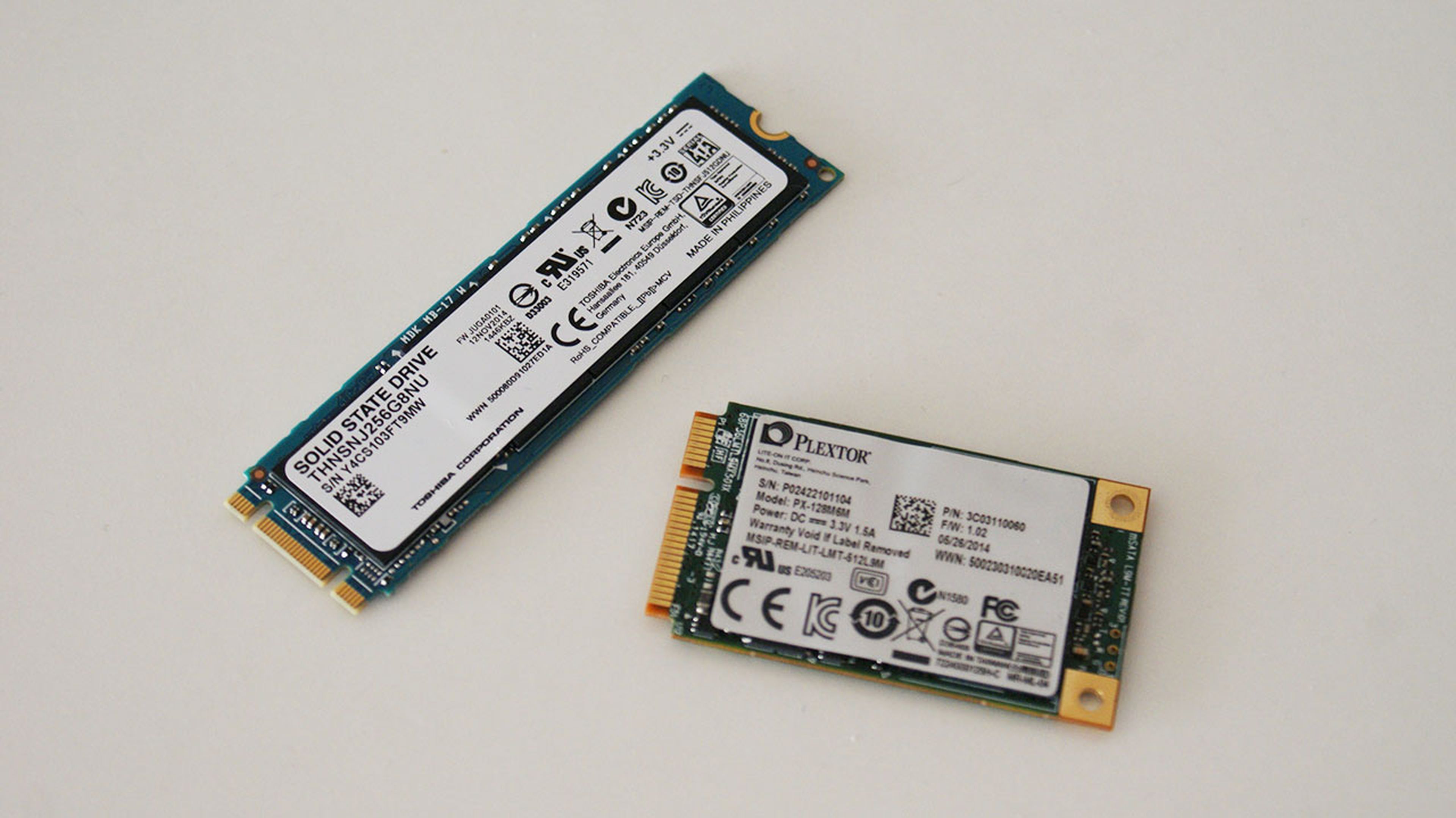 SSD tipo mSATA y M.2