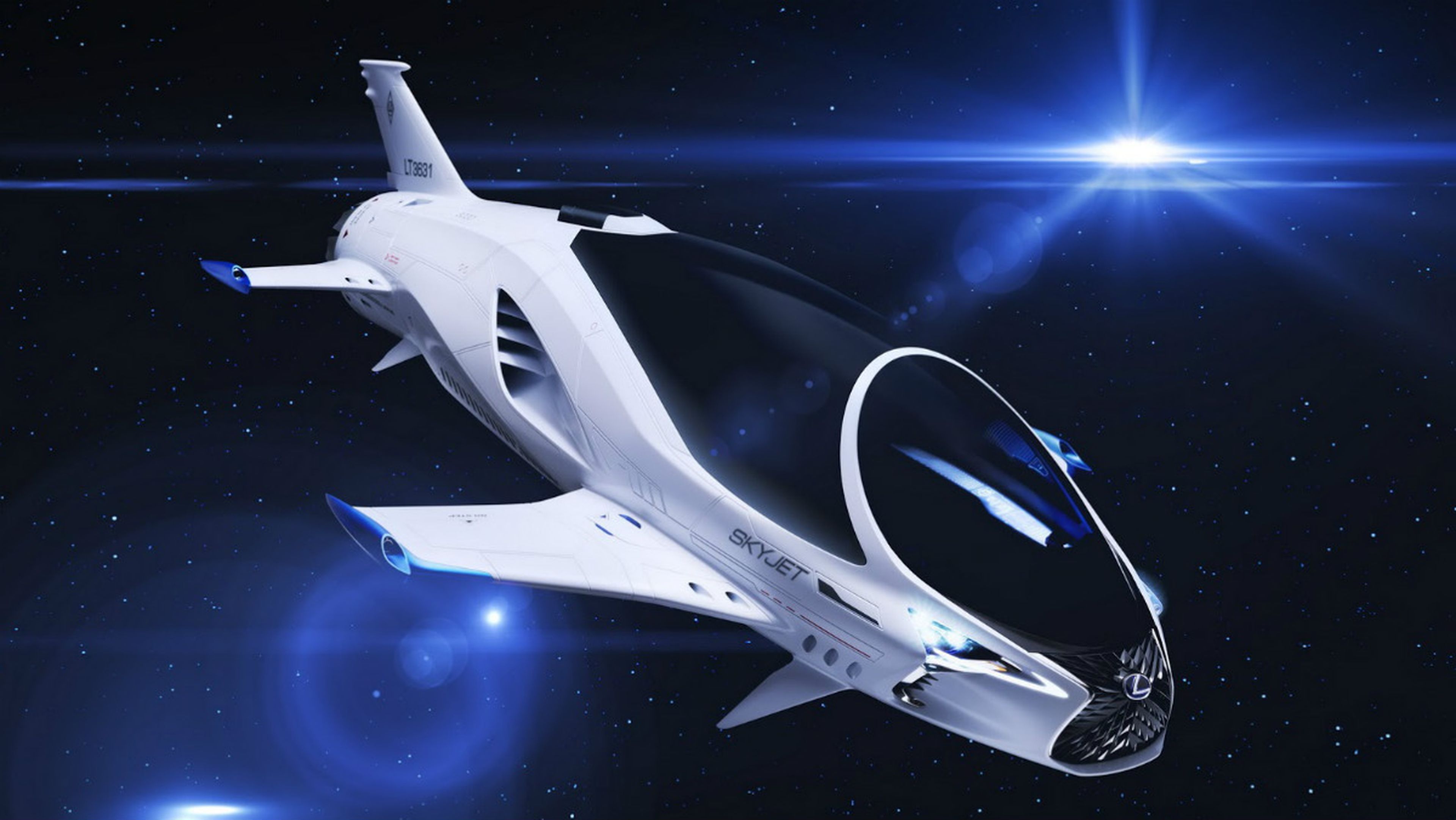 SKYJET, la nave espacial de Lexus