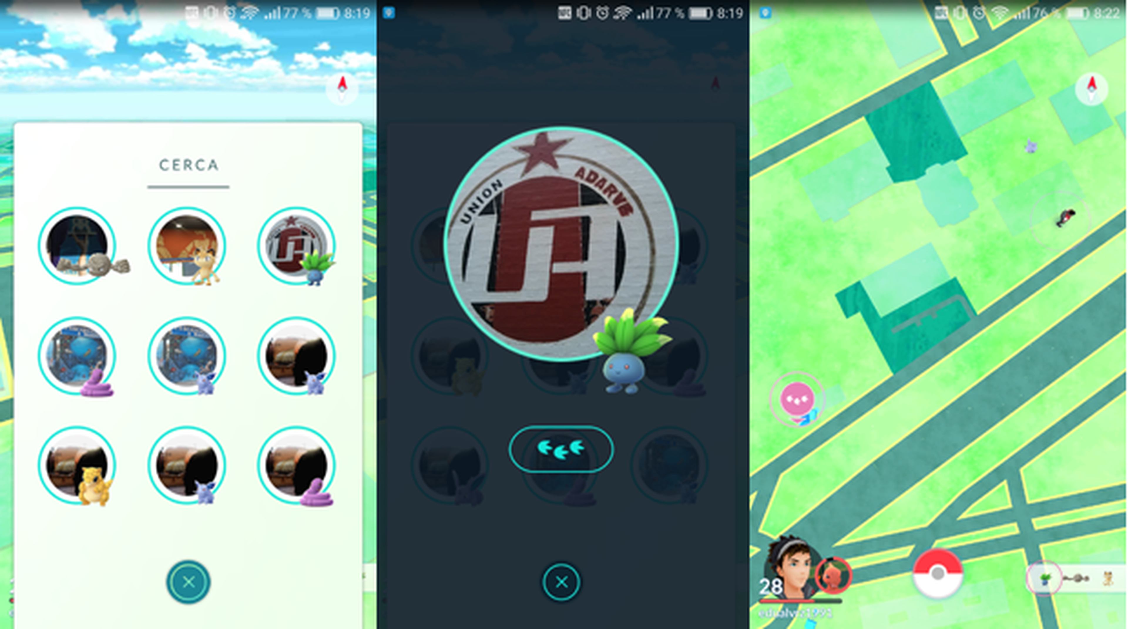 Pokémon GO actualiza su radar y mapa: así funcionan