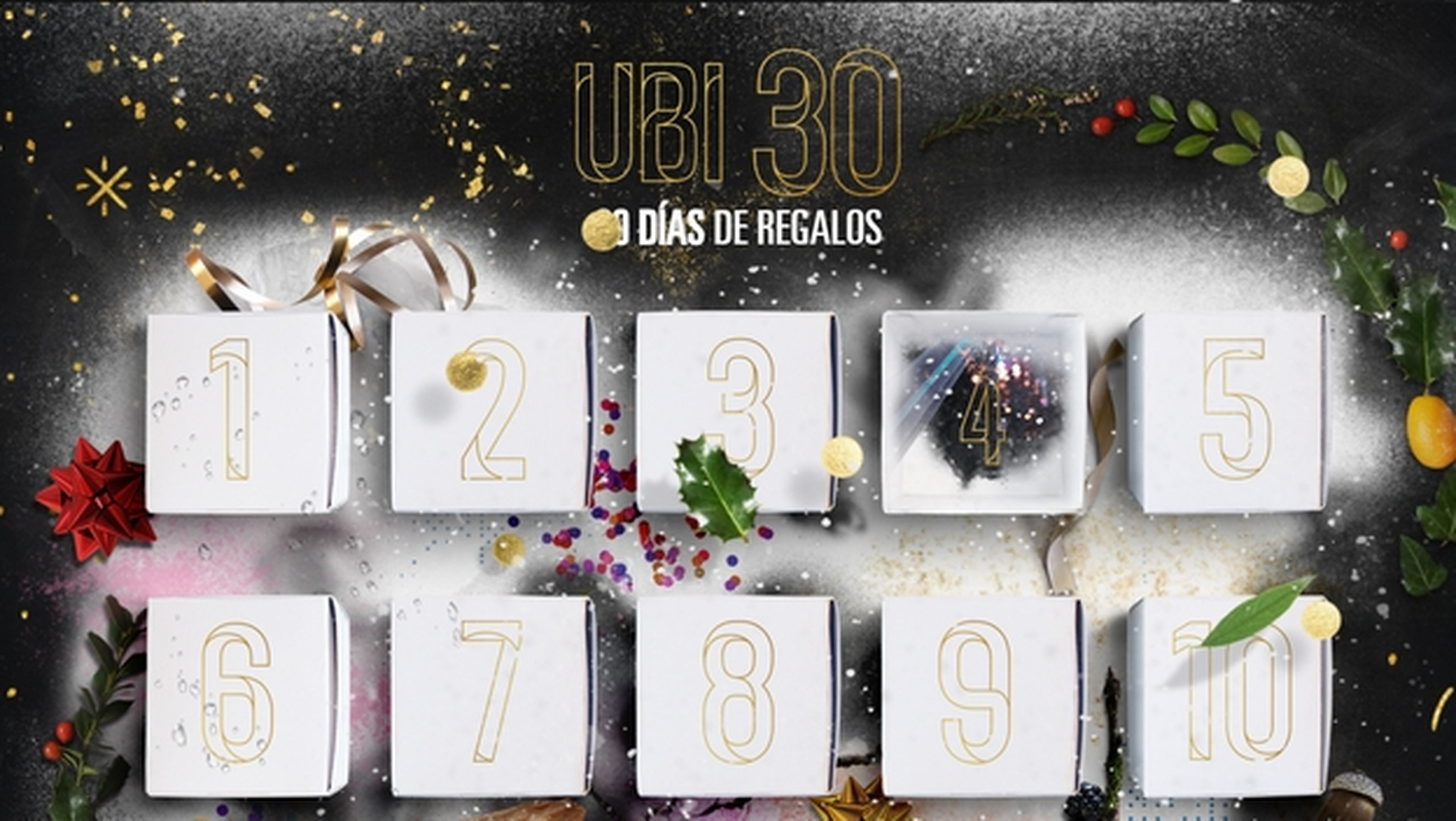 Ubi 30, un mes de juegos gratis y regalos de Ubisoft en diciembre