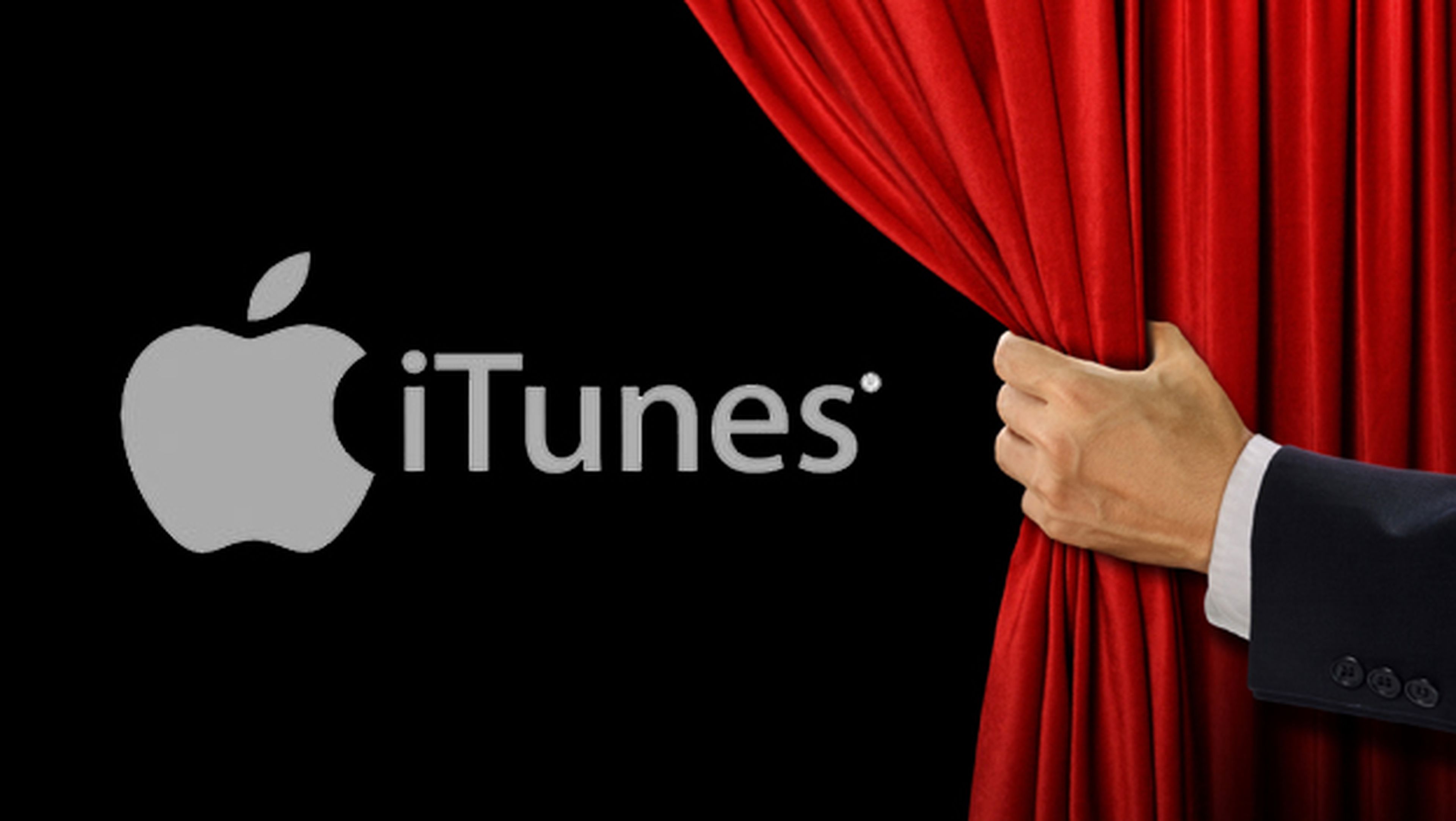 Alquiler de películas de estreno en el iTunes de Apple