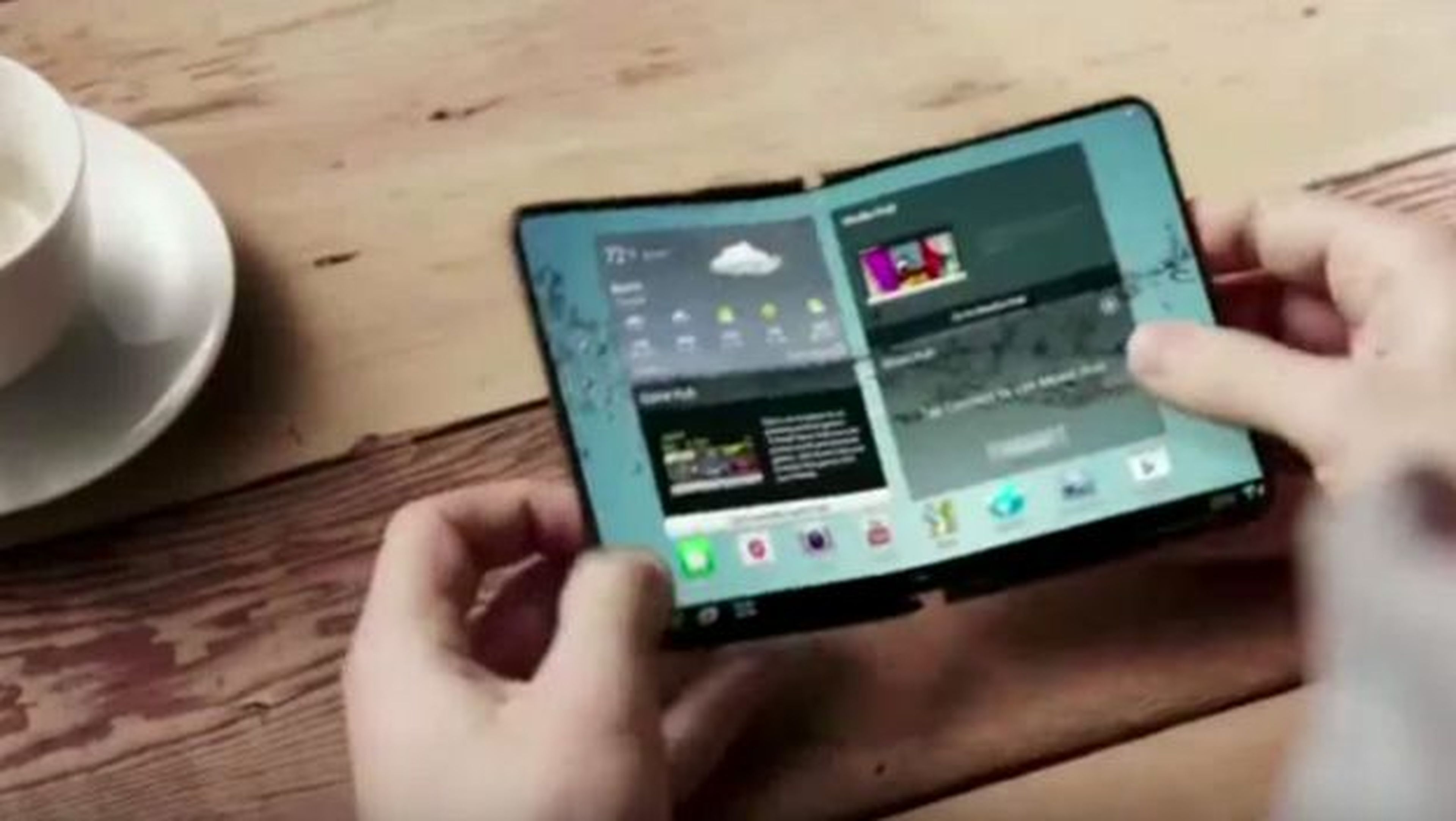 Samsung presentará un teléfono “plegable” a primeros de 2017