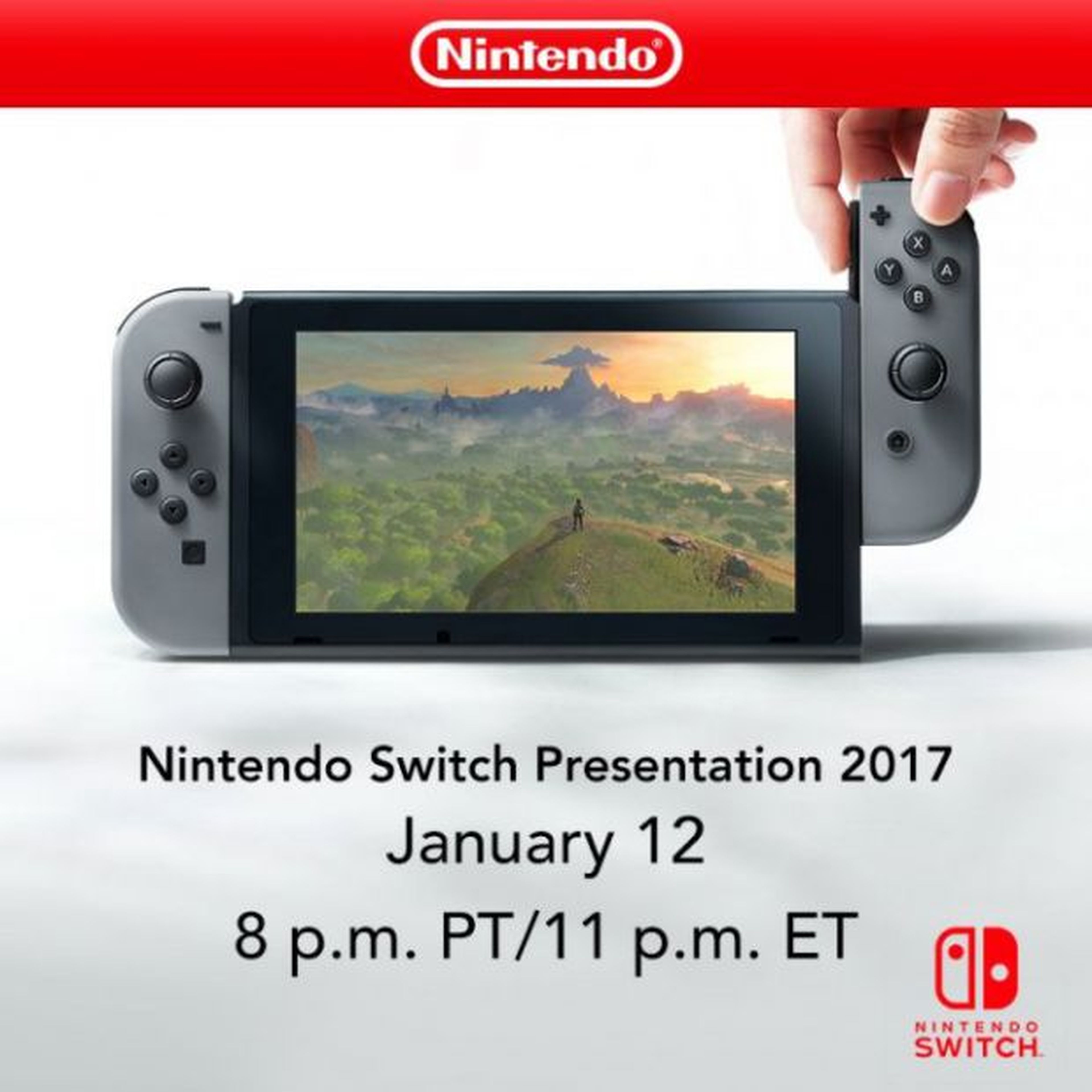 presentación enero nintendo switch