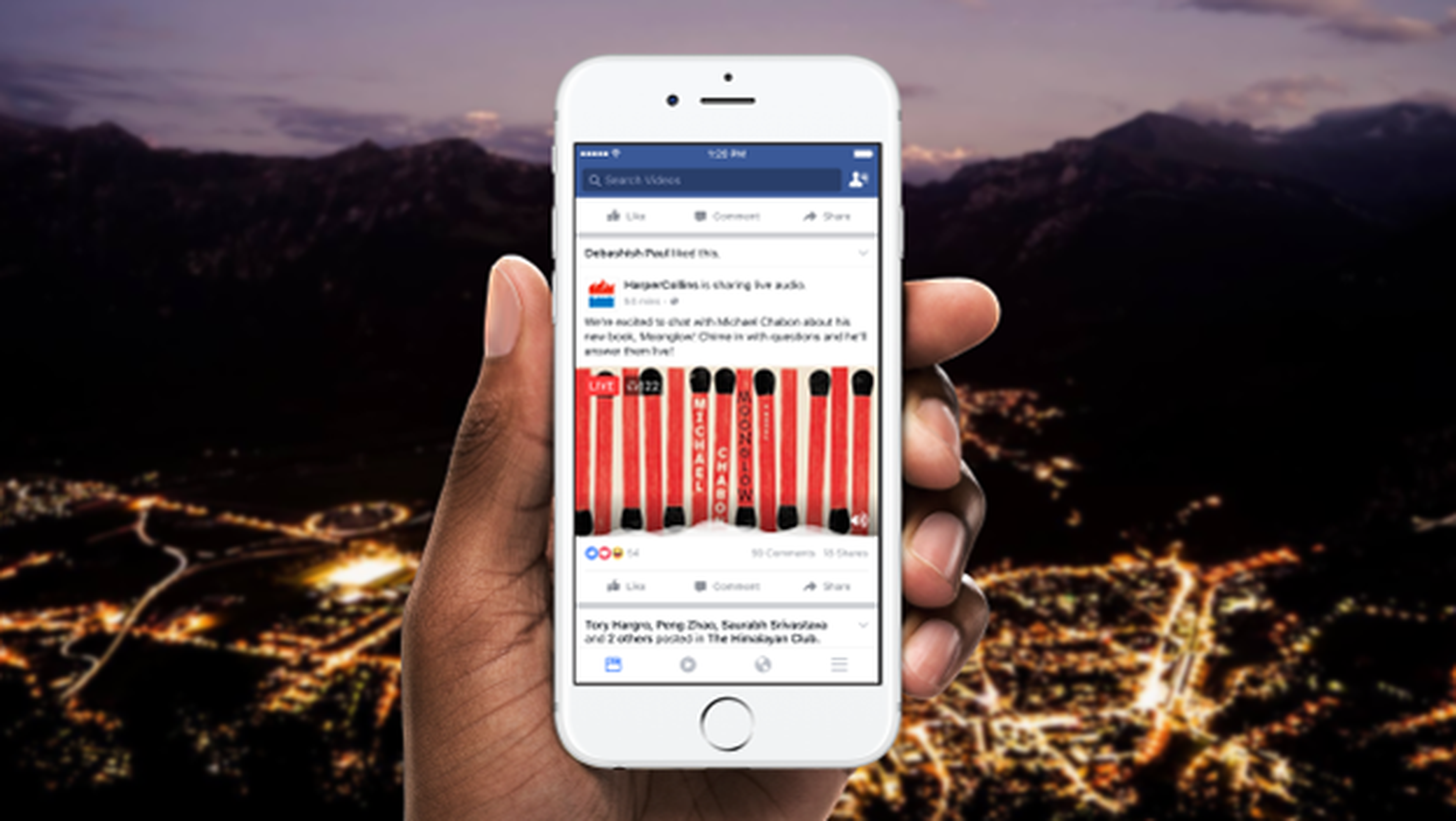 Transmisiones de audio en vivo de facebook