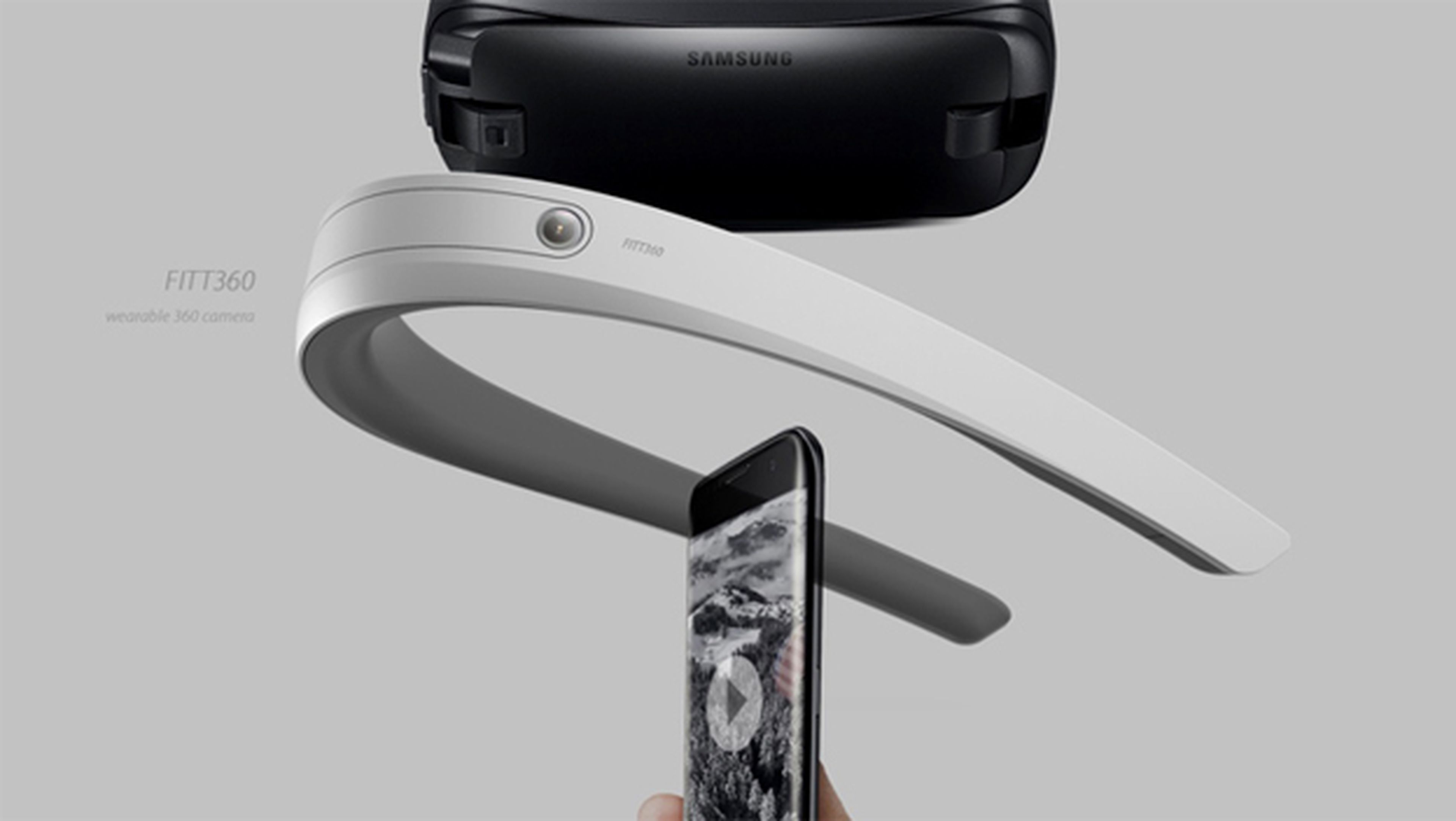 El collar de Samsung que graba vídeos en 360 grados