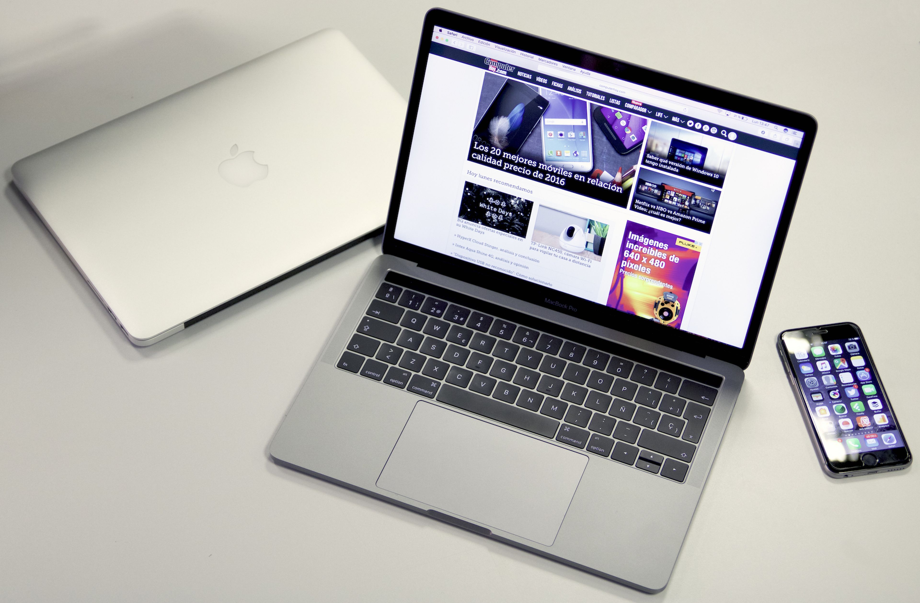 Test MacBook Pro 13 de 2016 con Touch Bar