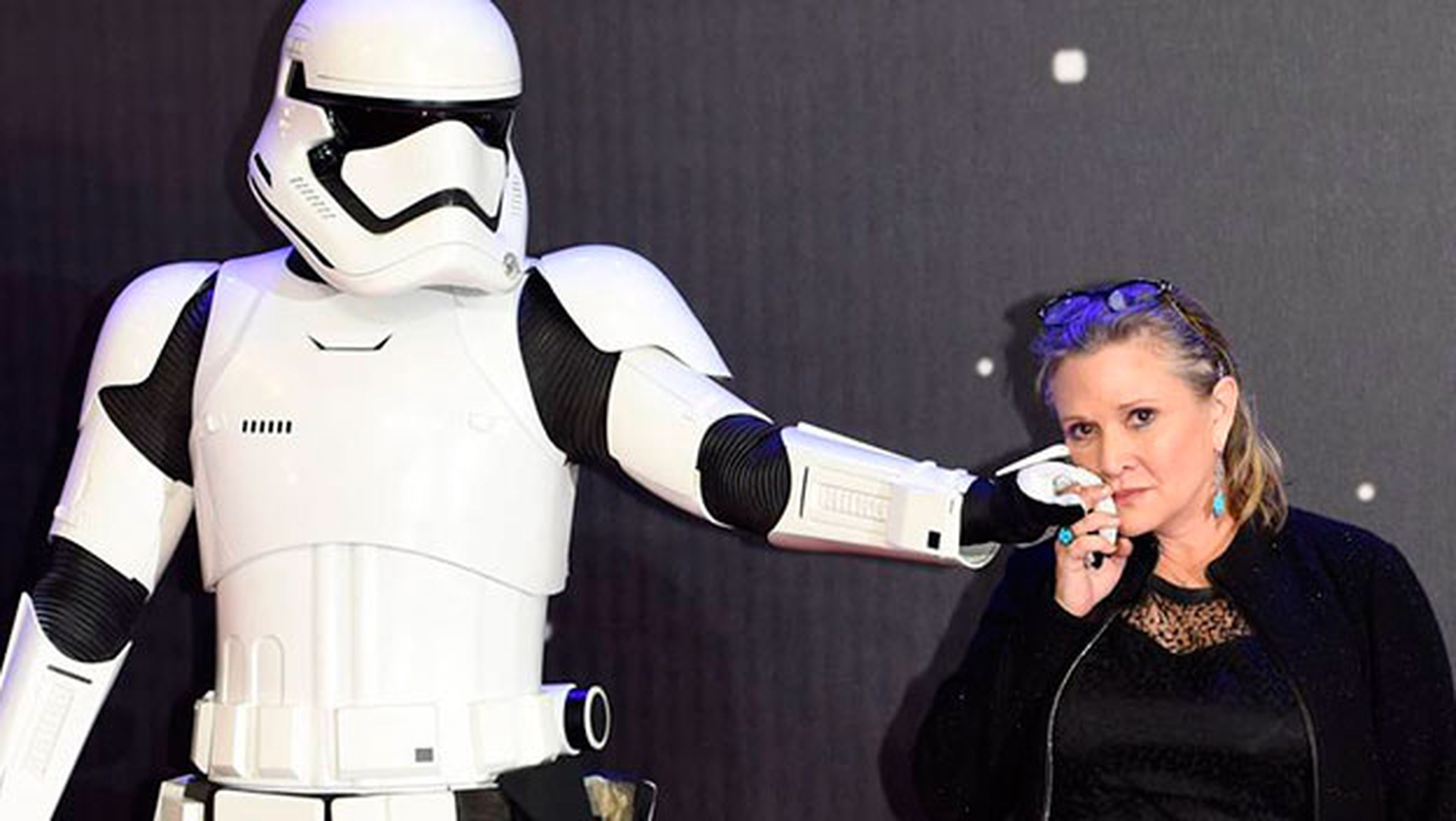 Fallece Carrie Fisher, la princesa Leia de Star Wars